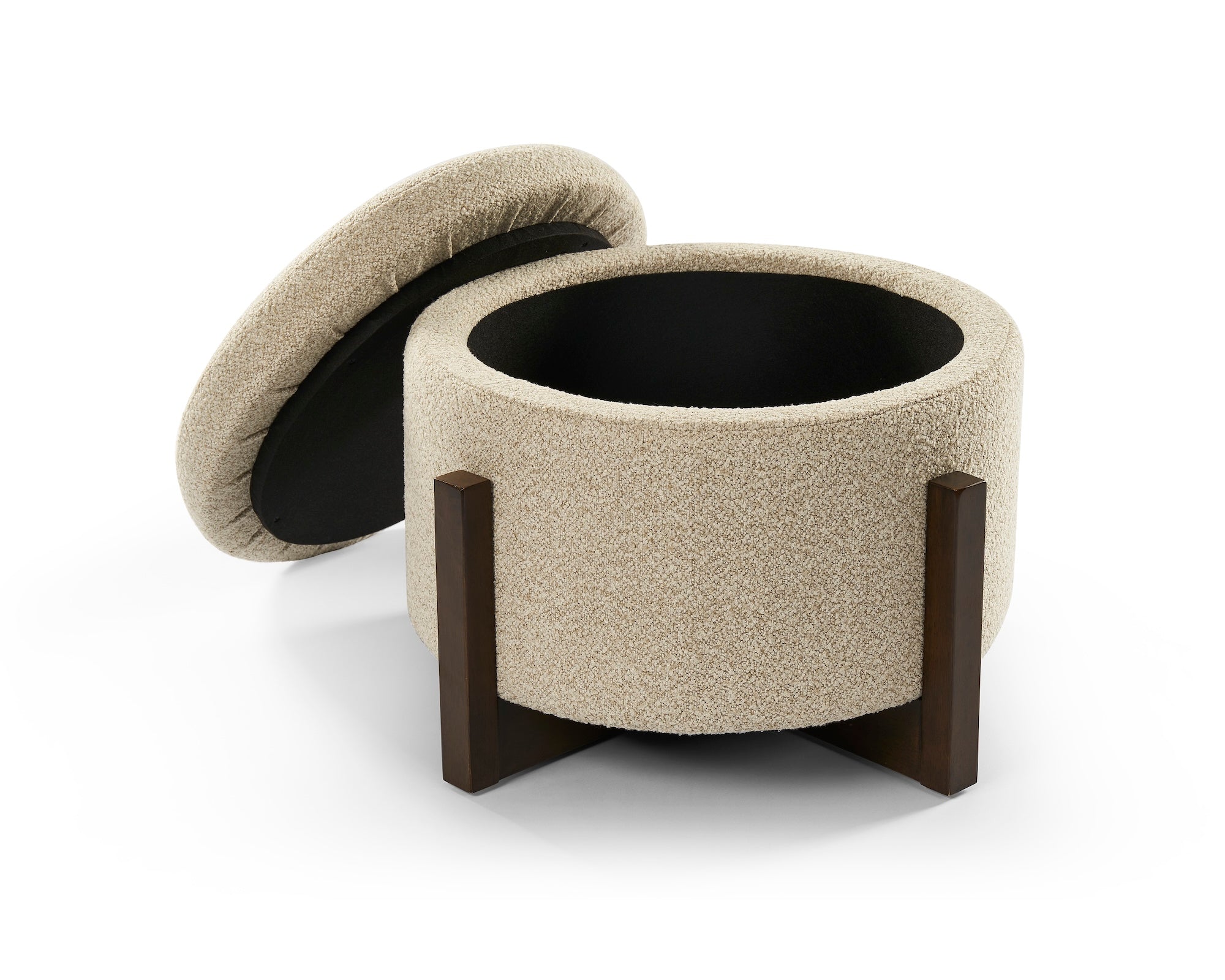 Asti Ottoman - Capela Sand/Ash Wood