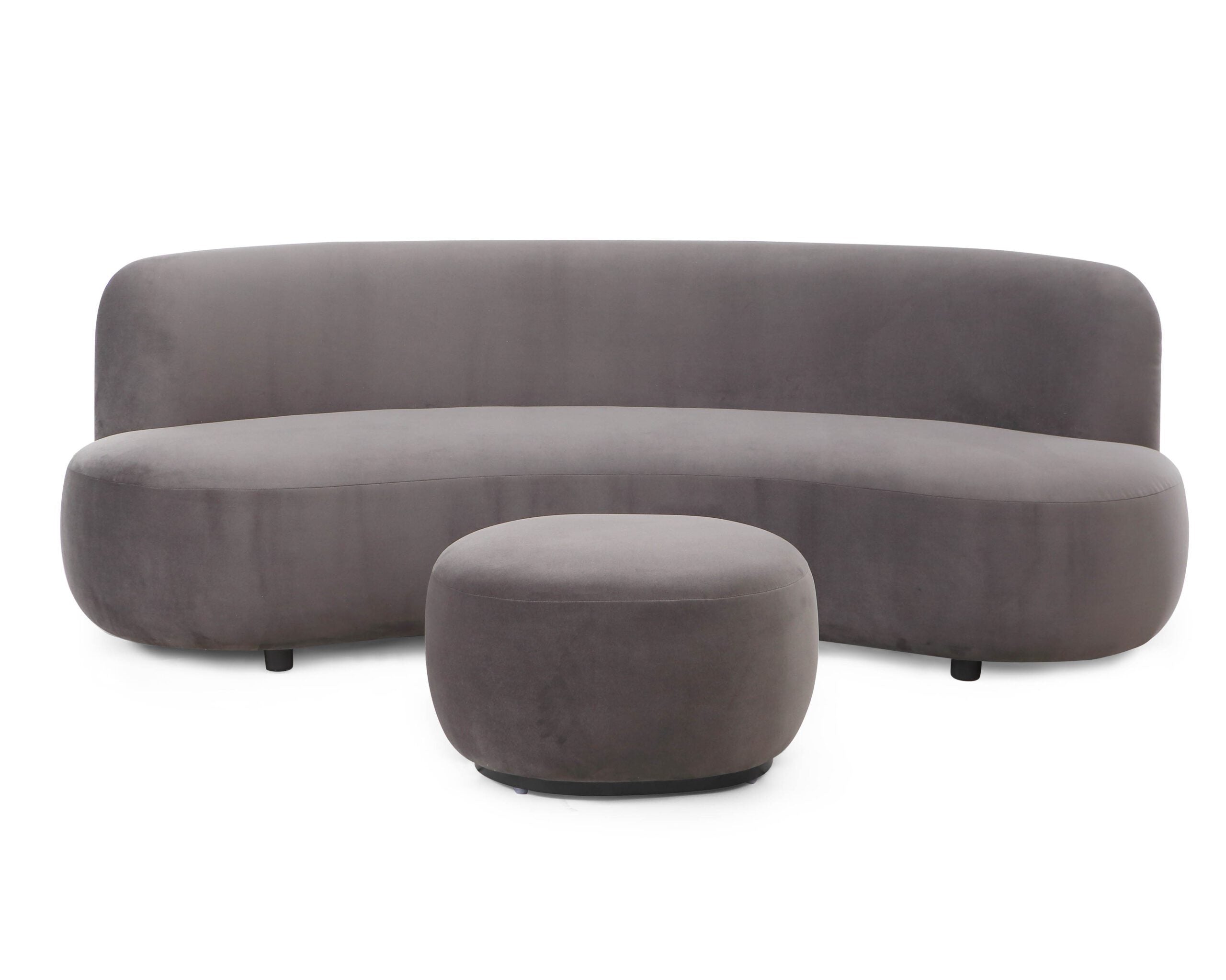 Polter Sofa - Kaster II Slate