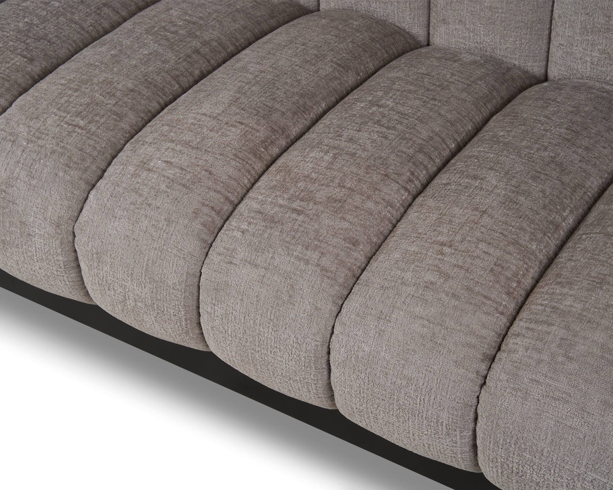 Keiron Sofa - Bennet Grey/Matt Black