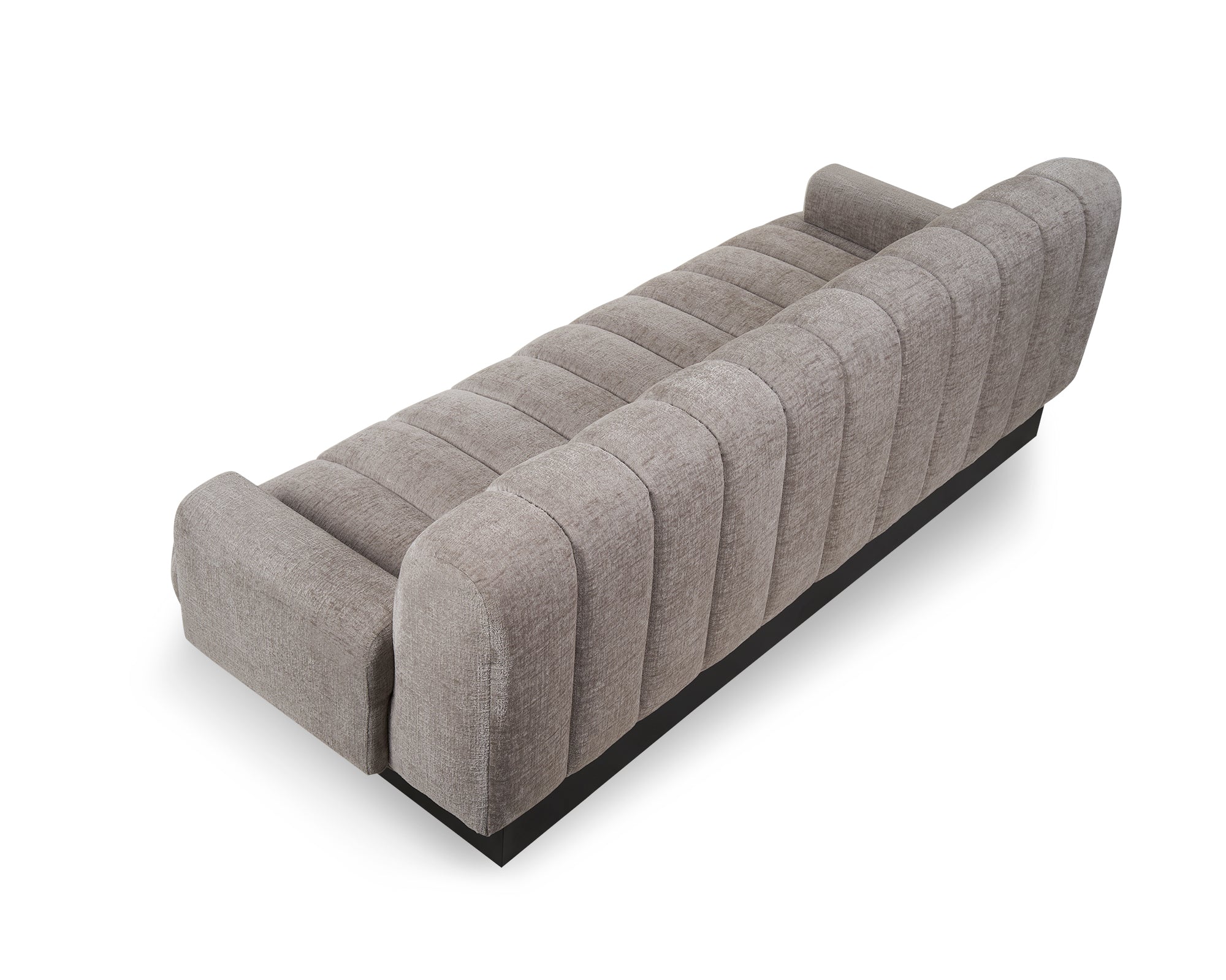 Keiron Sofa - Bennet Grey/Matt Black