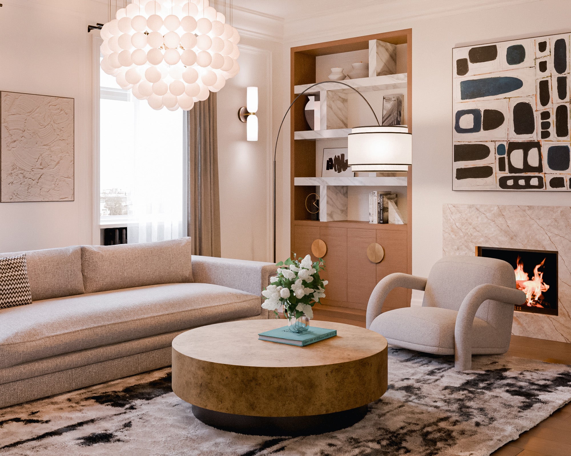 Orsay Occasional Chair (Crib 5) - Colmer Silver Grain