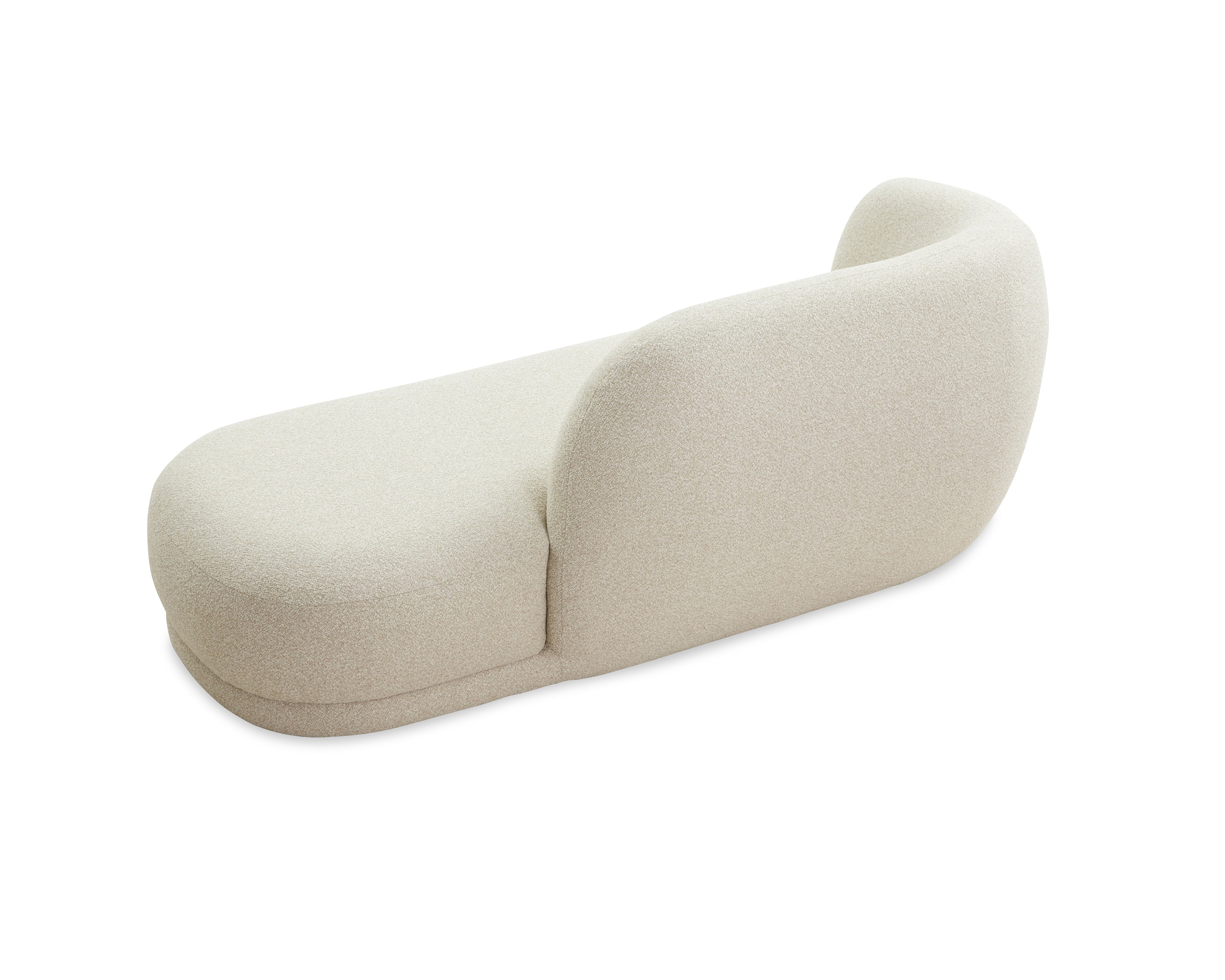 Curva Chaise Sofa - Capella Sand