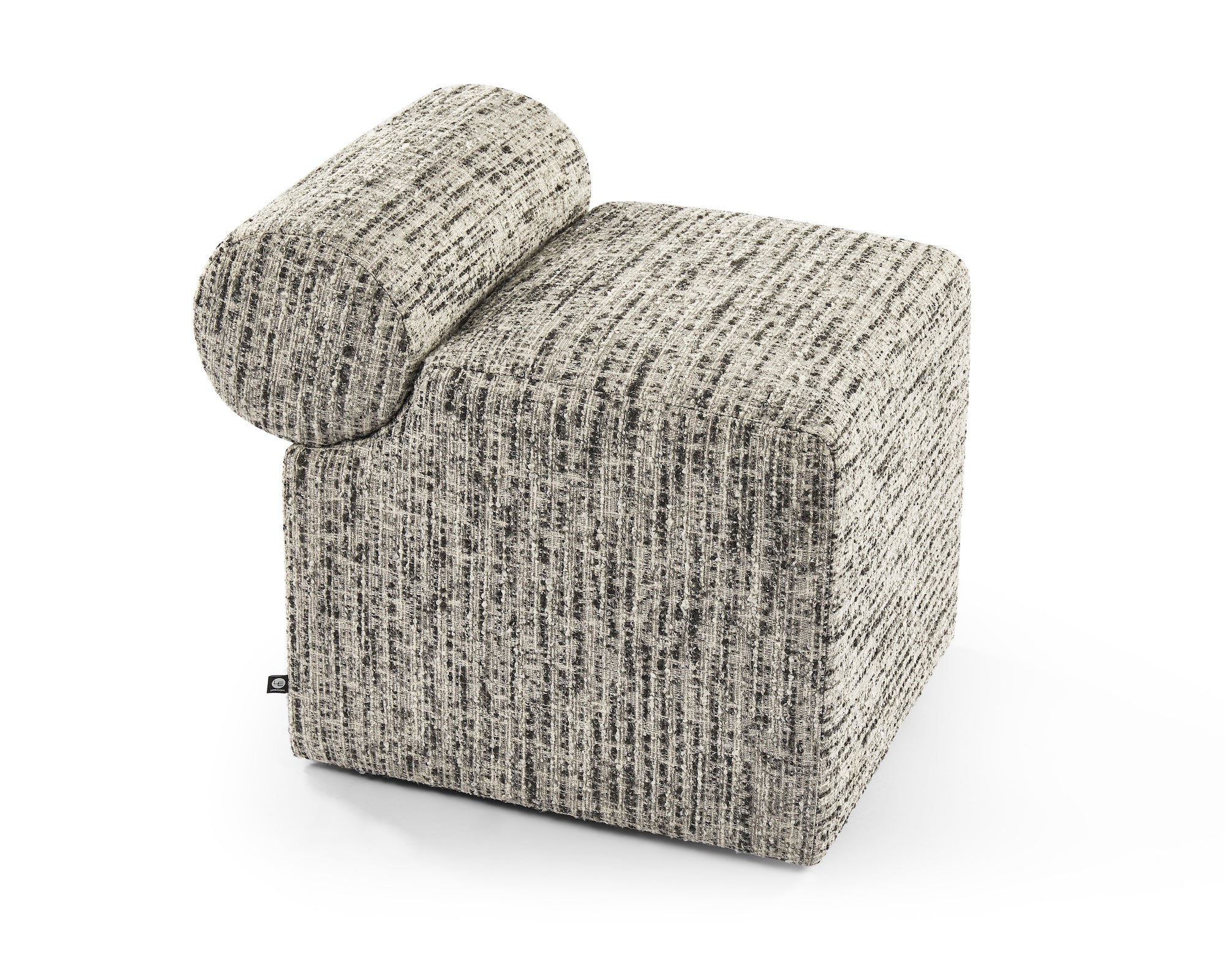 Lecco Foot Stool - Letto Grey