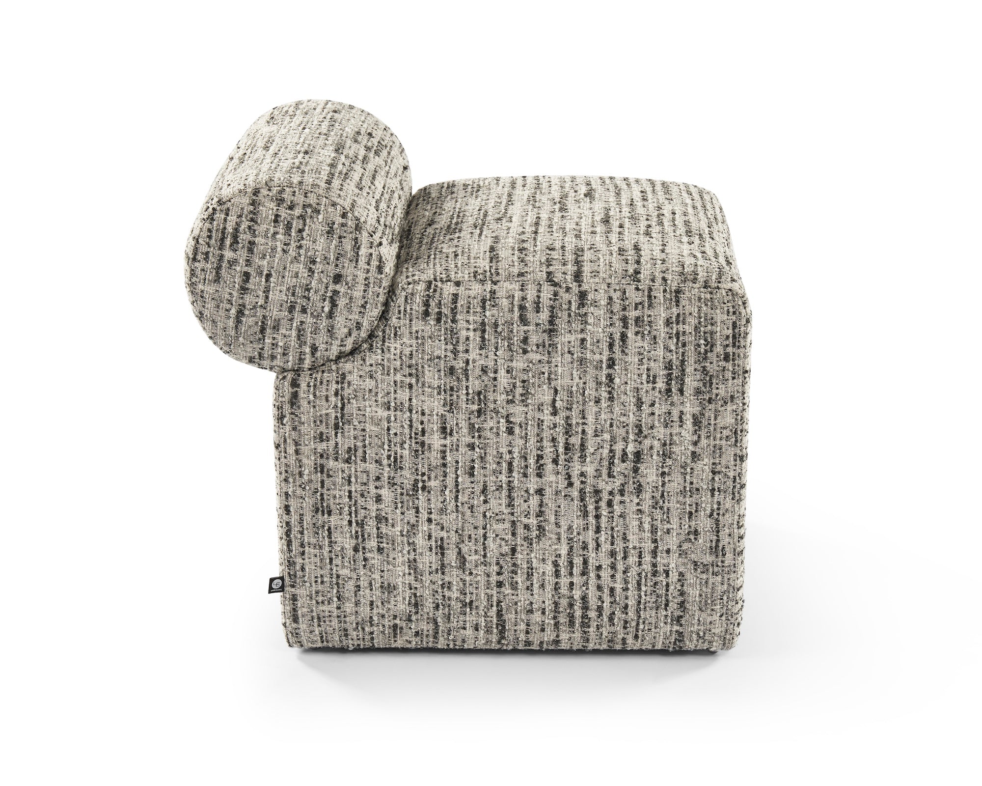 Lecco Foot Stool - Letto Grey