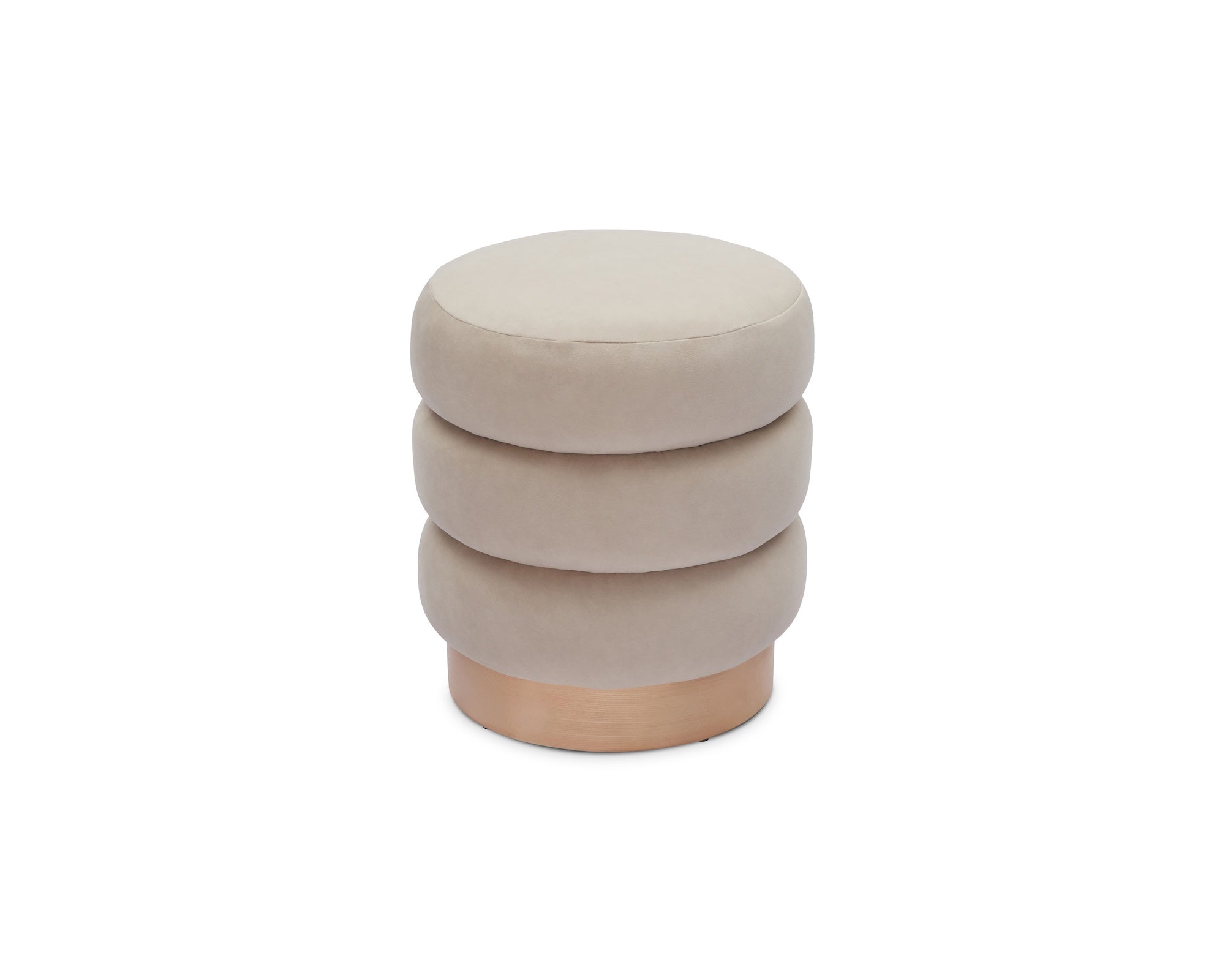 Trace Footstool - Hopper Desert | Natural Oak Solid Wood