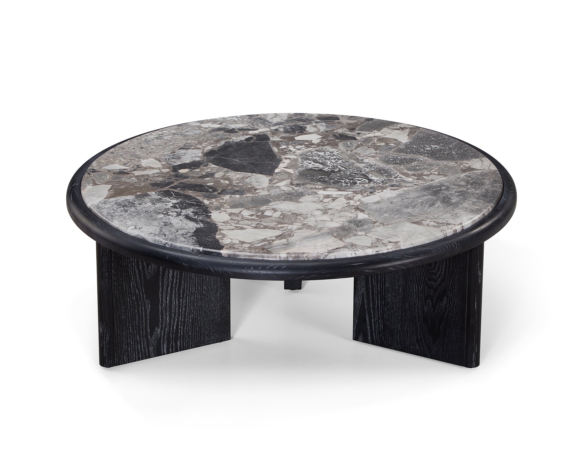Herman Coffee Table - Oreo Grey/Ebony