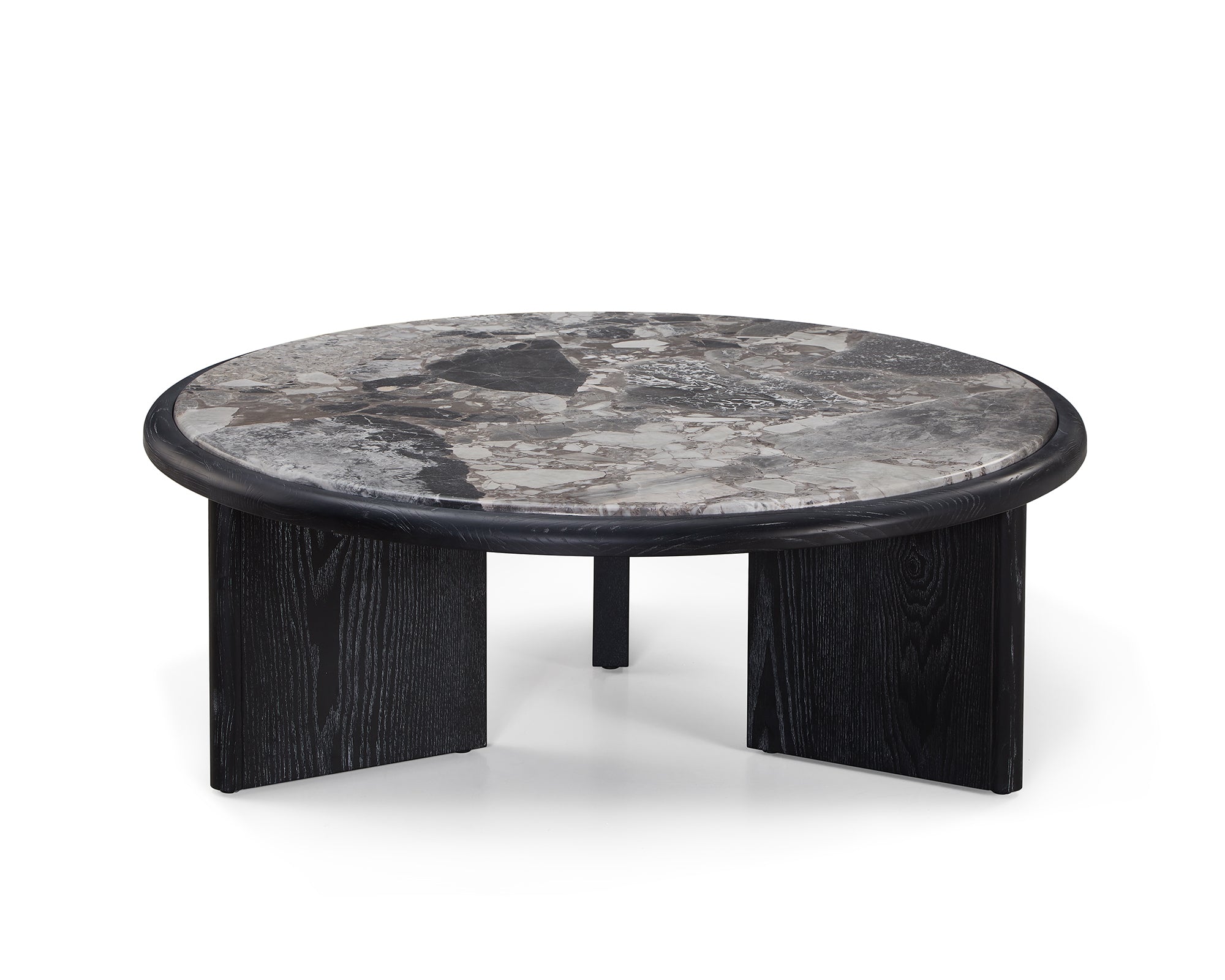 Herman Coffee Table - Oreo Grey/Ebony