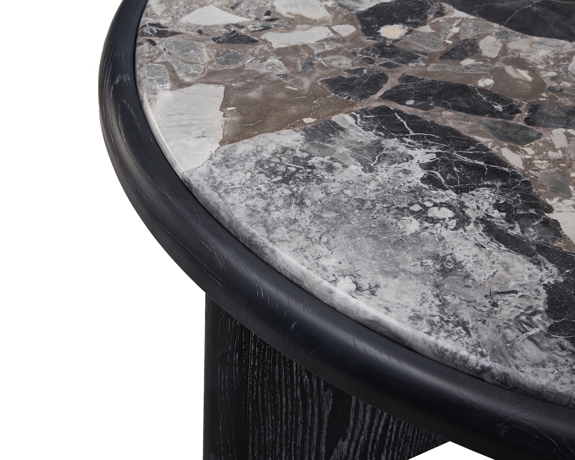 Herman Coffee Table - Oreo Grey/Ebony
