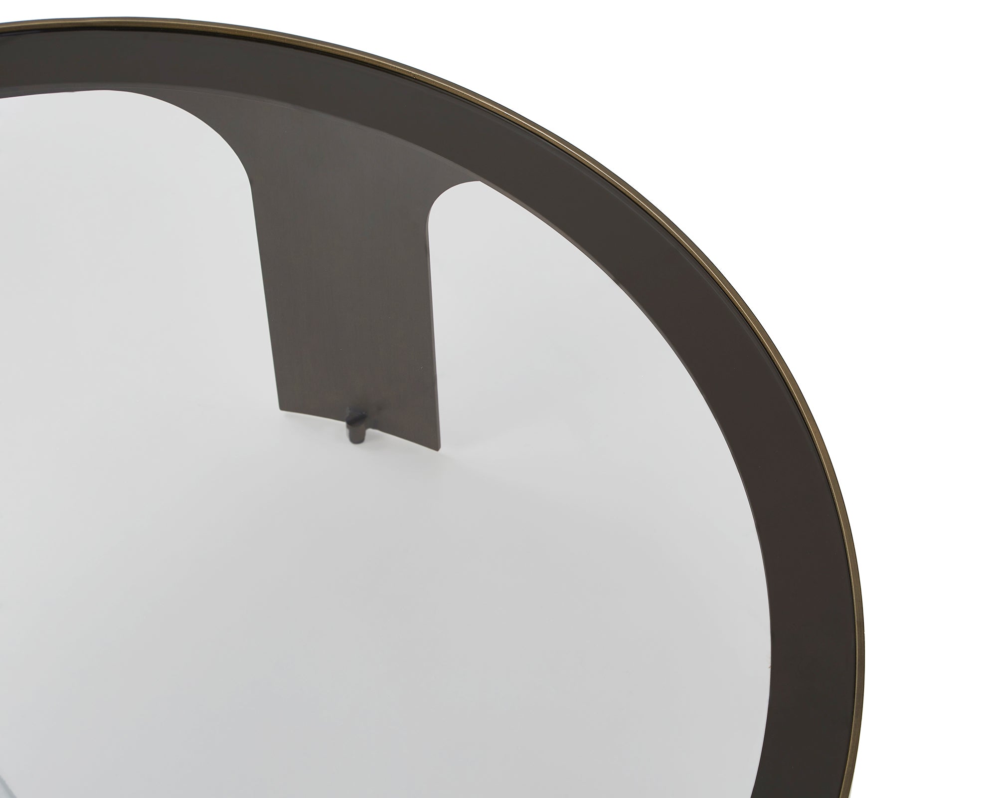 Arch Coffee Table - Antique Bronze/Smoked Black