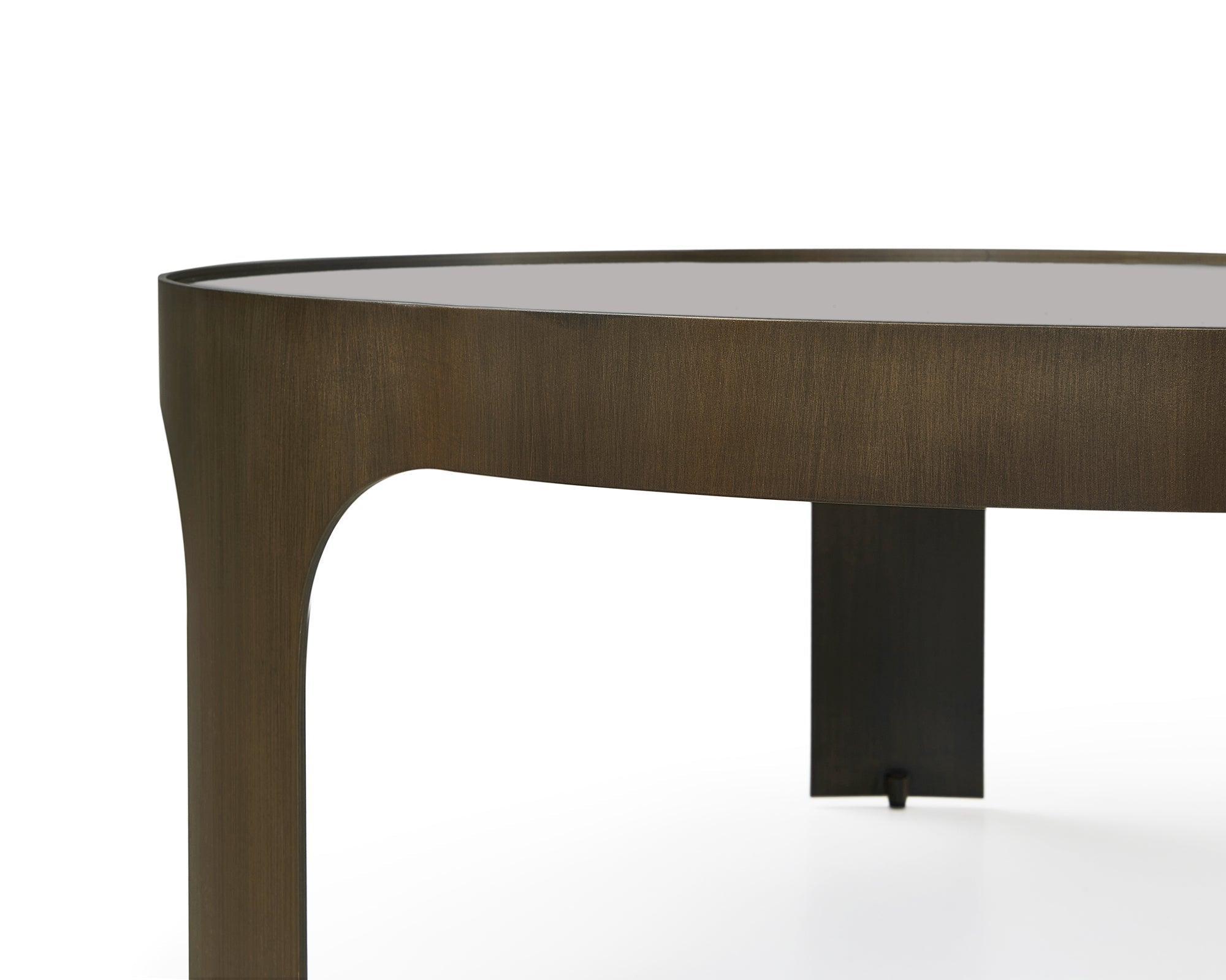 Arch Coffee Table - Antique Bronze/Smoked Black