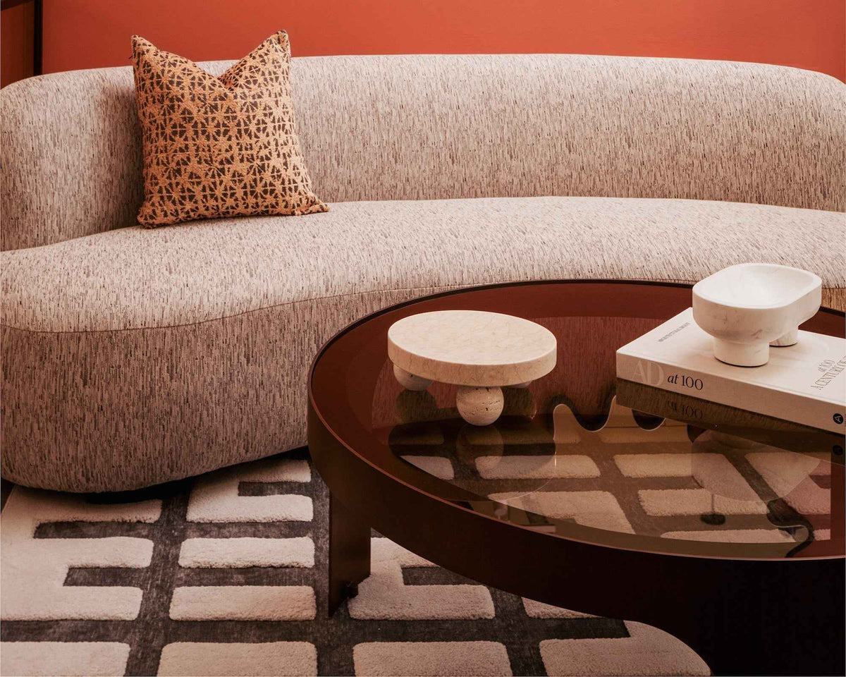 Arch Coffee Table - Antique Bronze