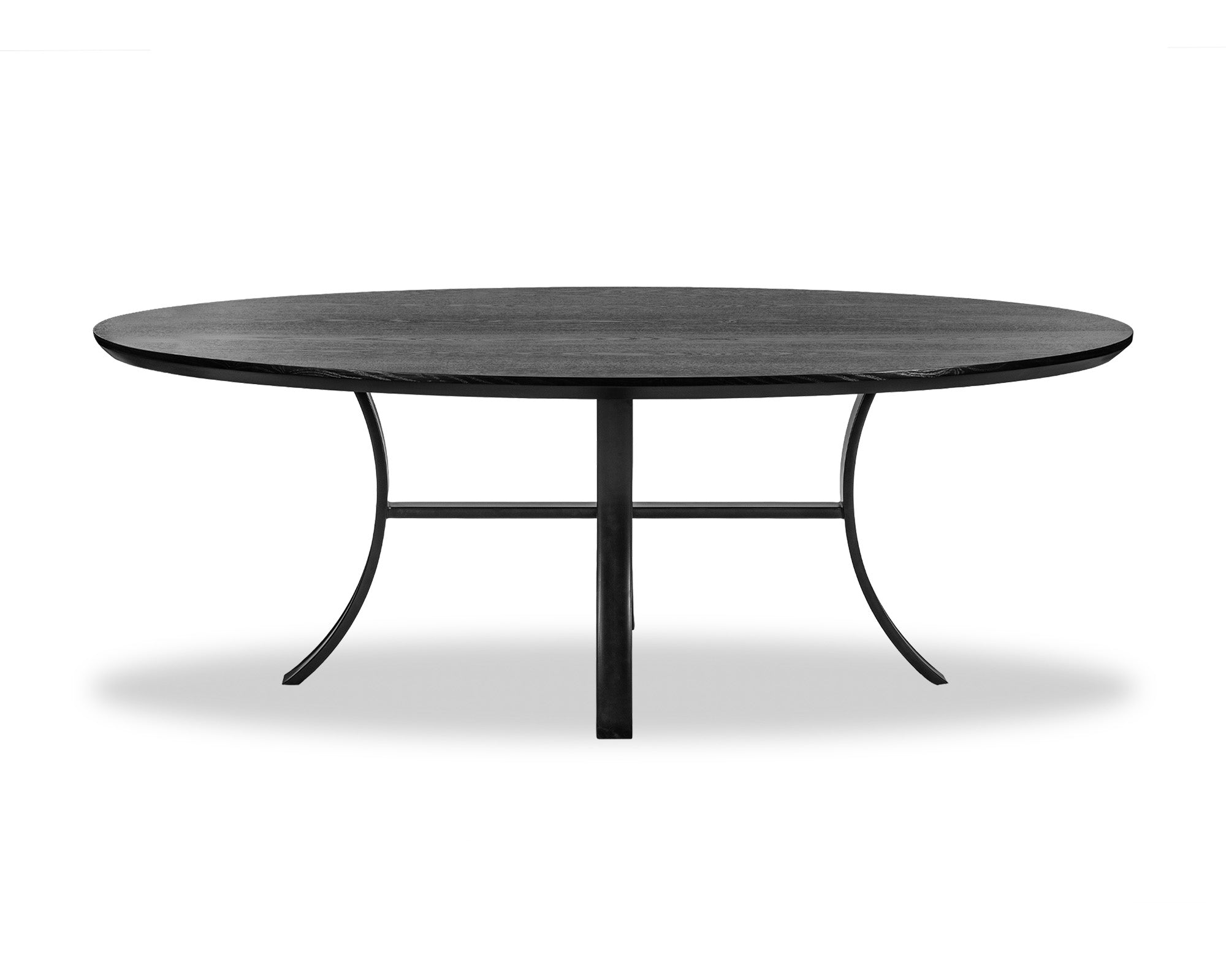 Isola Dining Table - Black Ash Wood