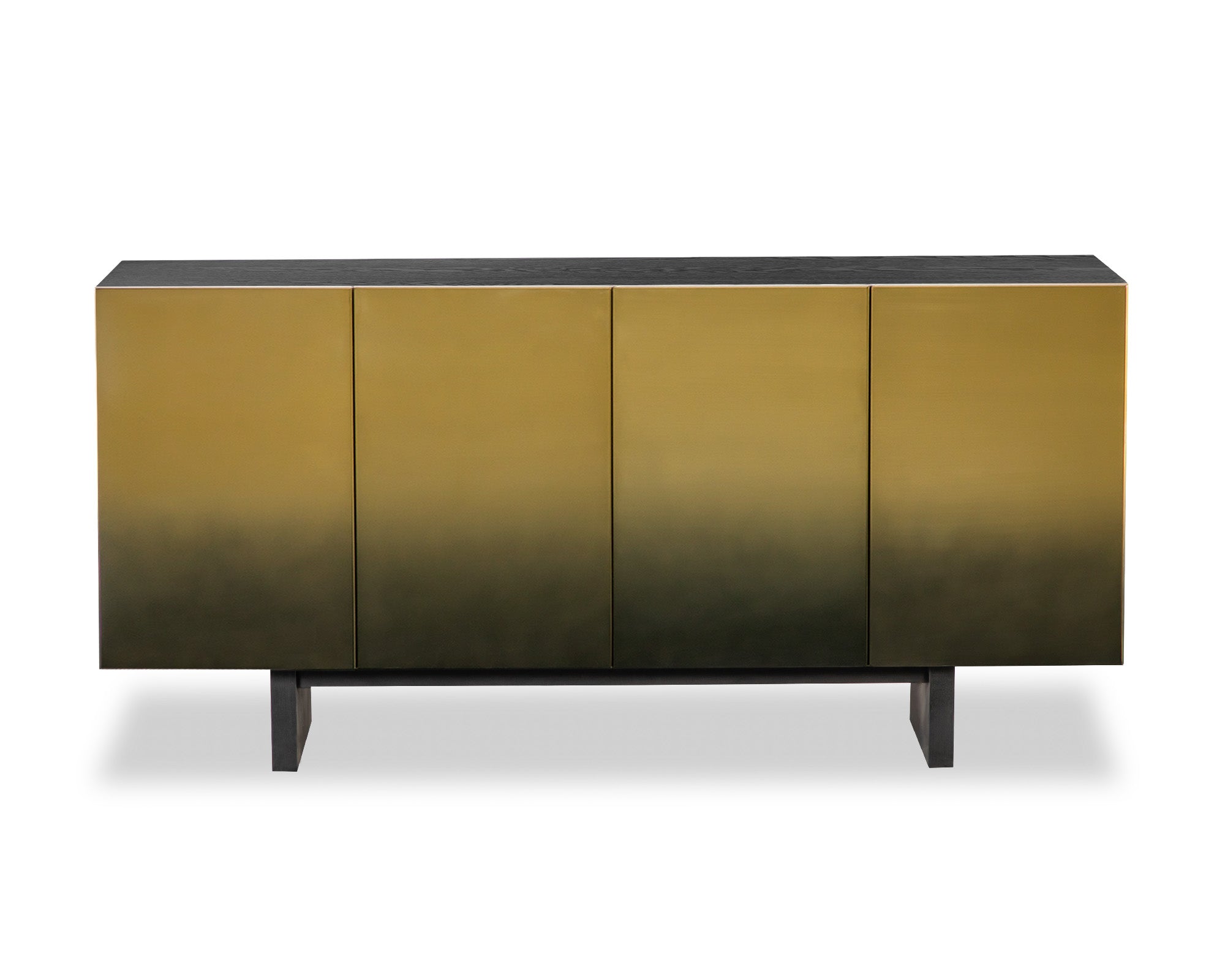 Dim Sideboard - Black and Gold Ombre