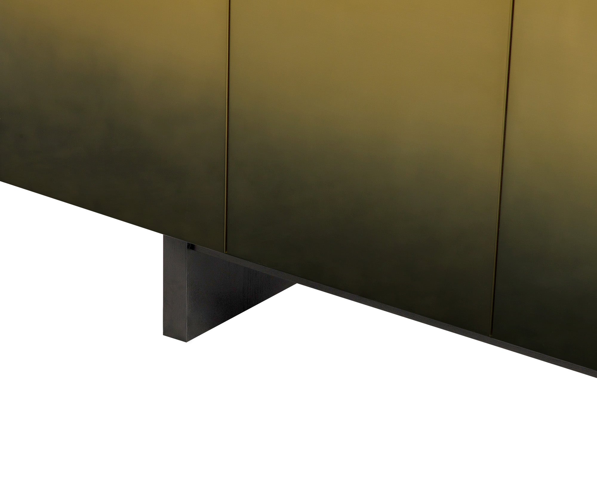 Dim Sideboard - Black and Gold Ombre