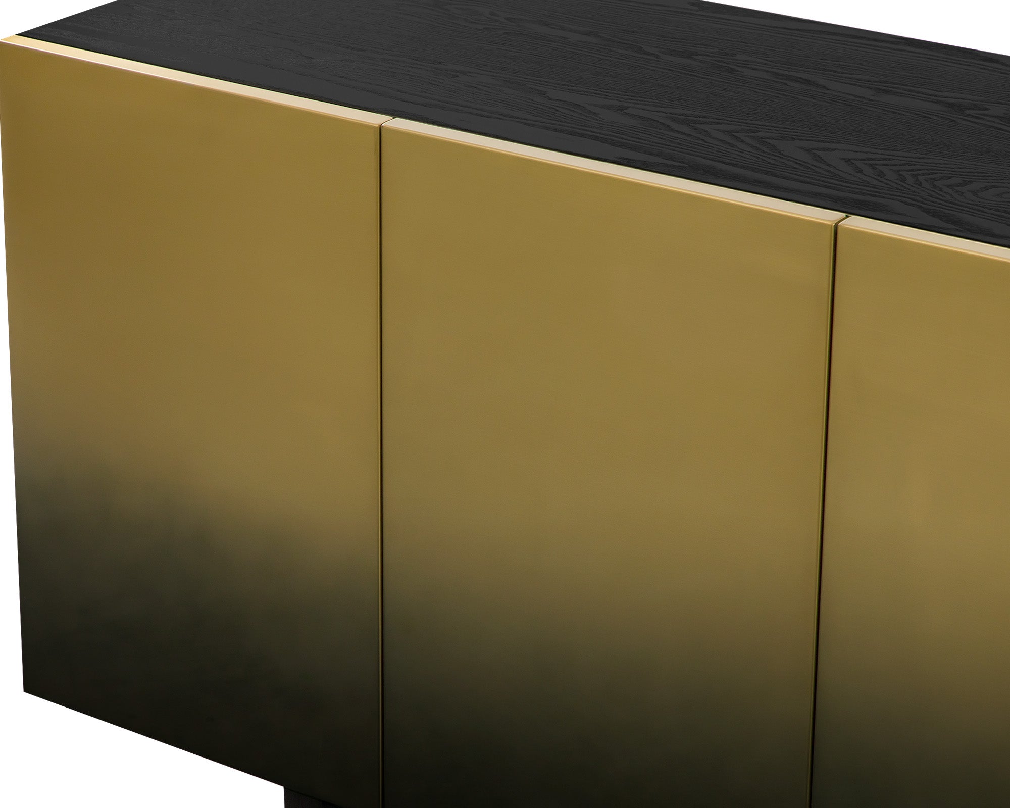 Dim Sideboard - Black and Gold Ombre