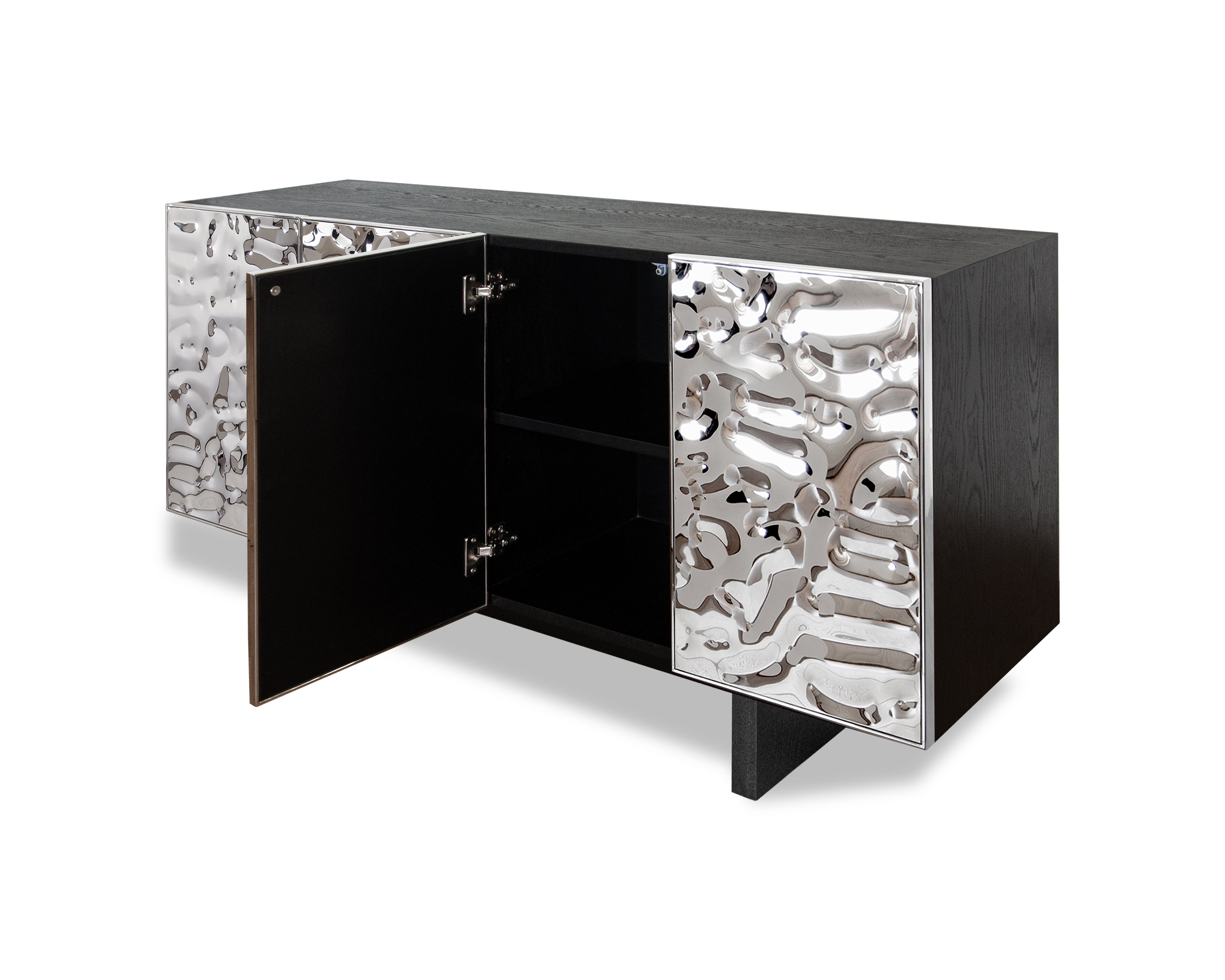 Baltimore Sideboard - Polished Hammered Finish