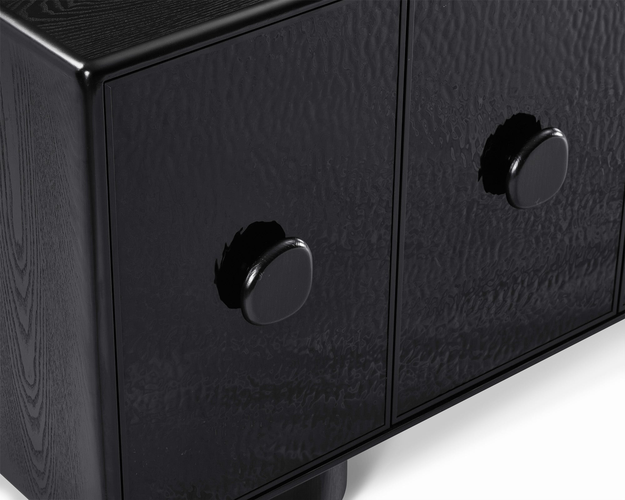 Sintra Sideboard - Black Wave Ash Veneer