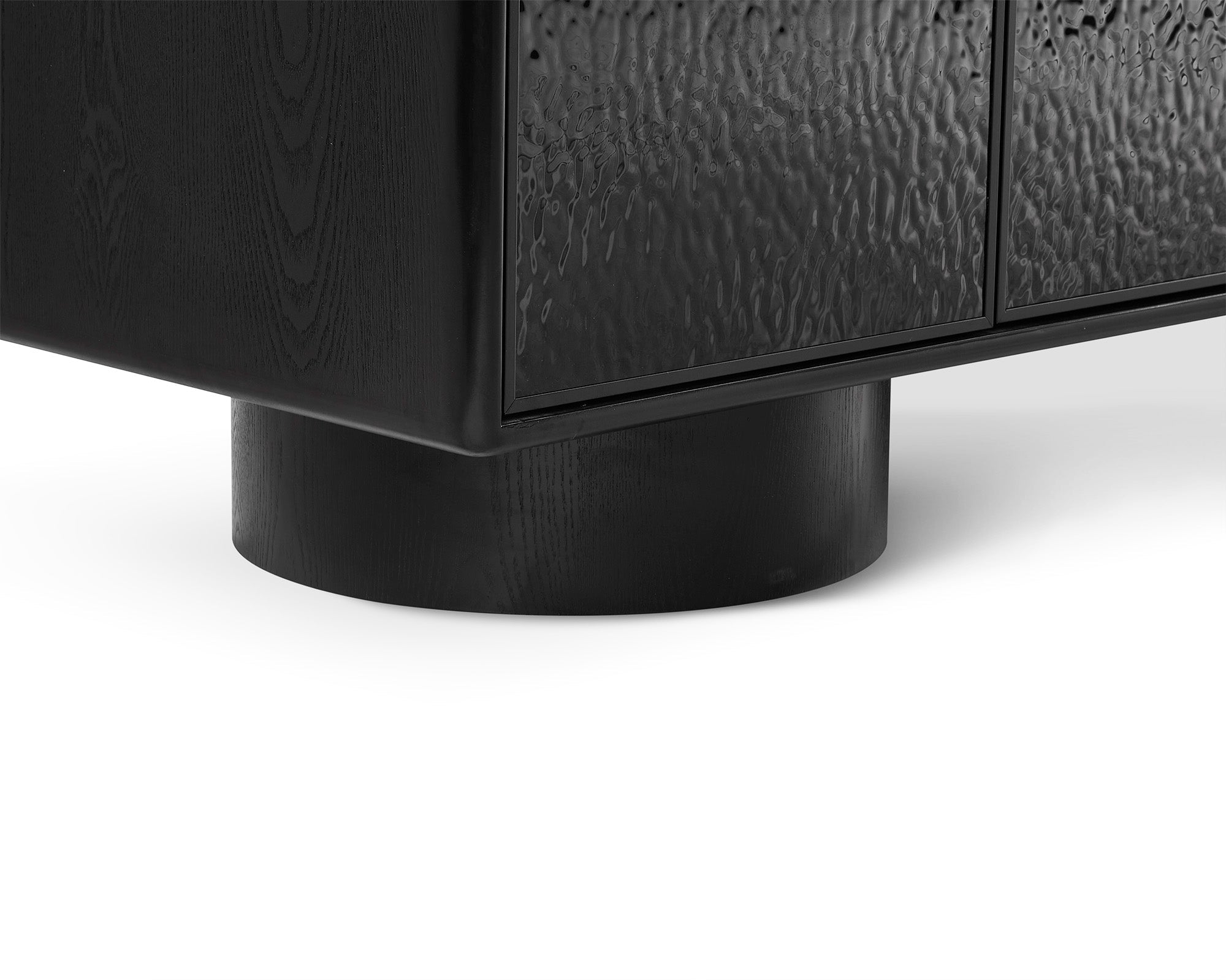 Sintra Sideboard - Black Wave Ash Veneer