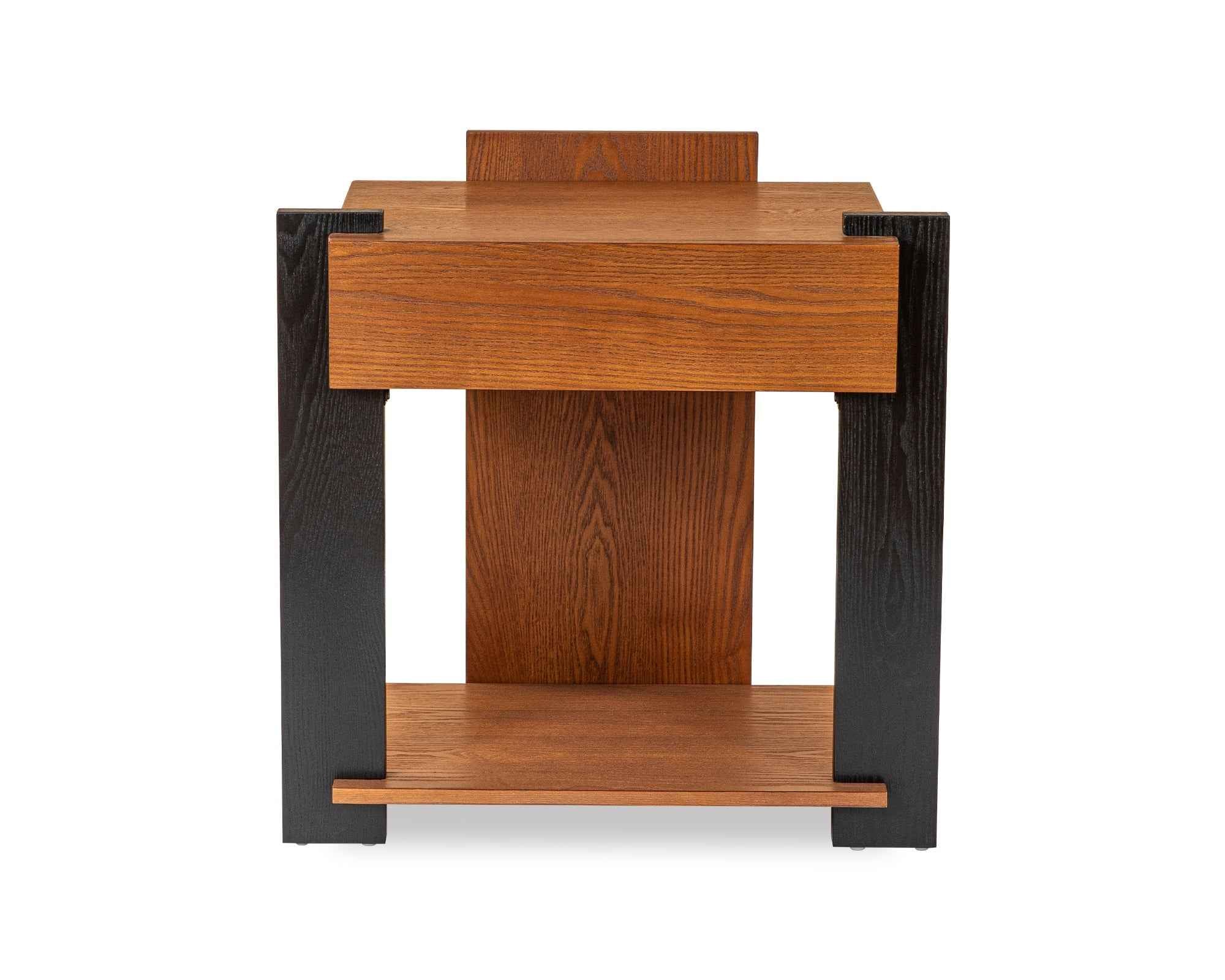 Bugano Bedside Table - Classic Brown