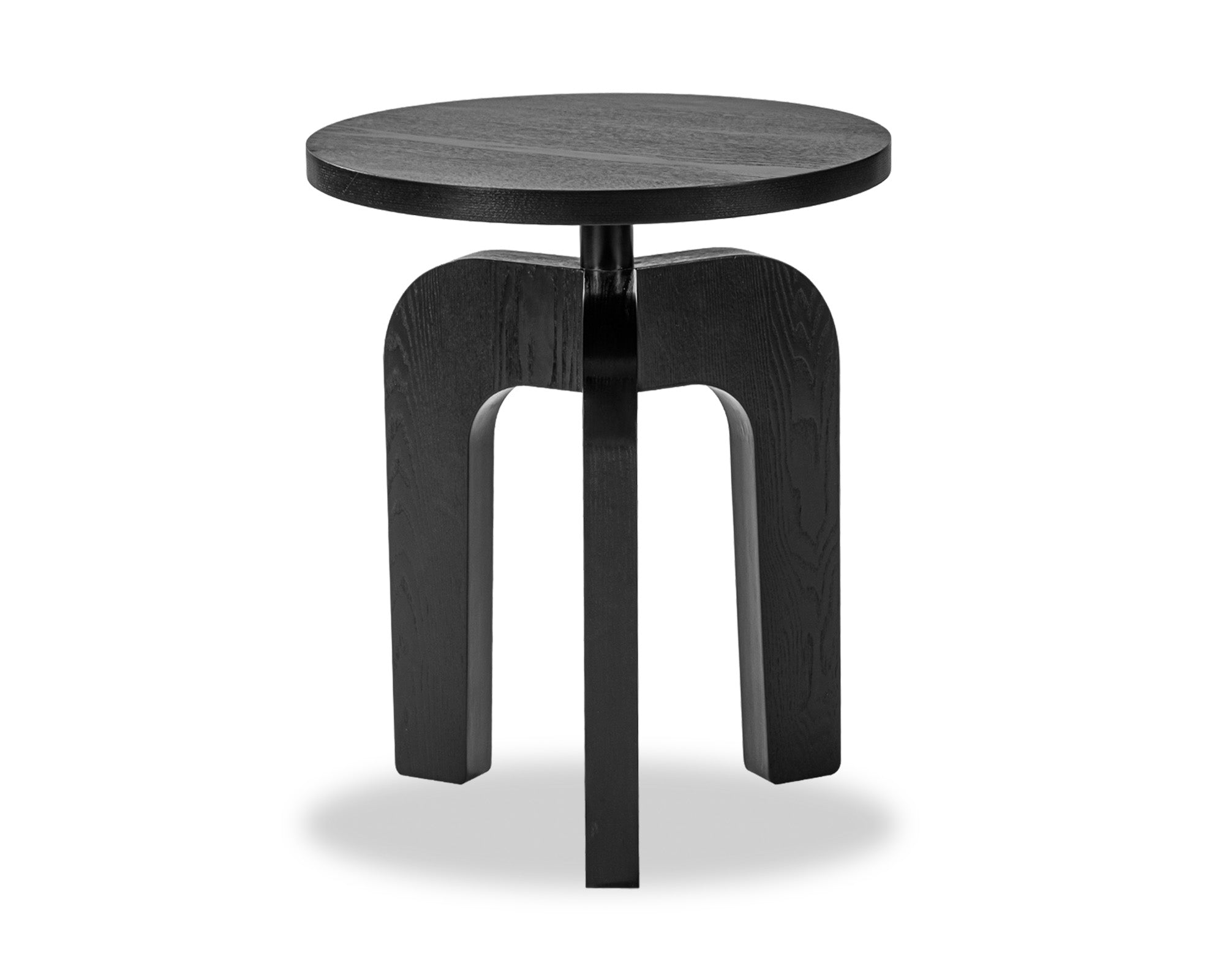 Otek Side Table - Matt Black Ash