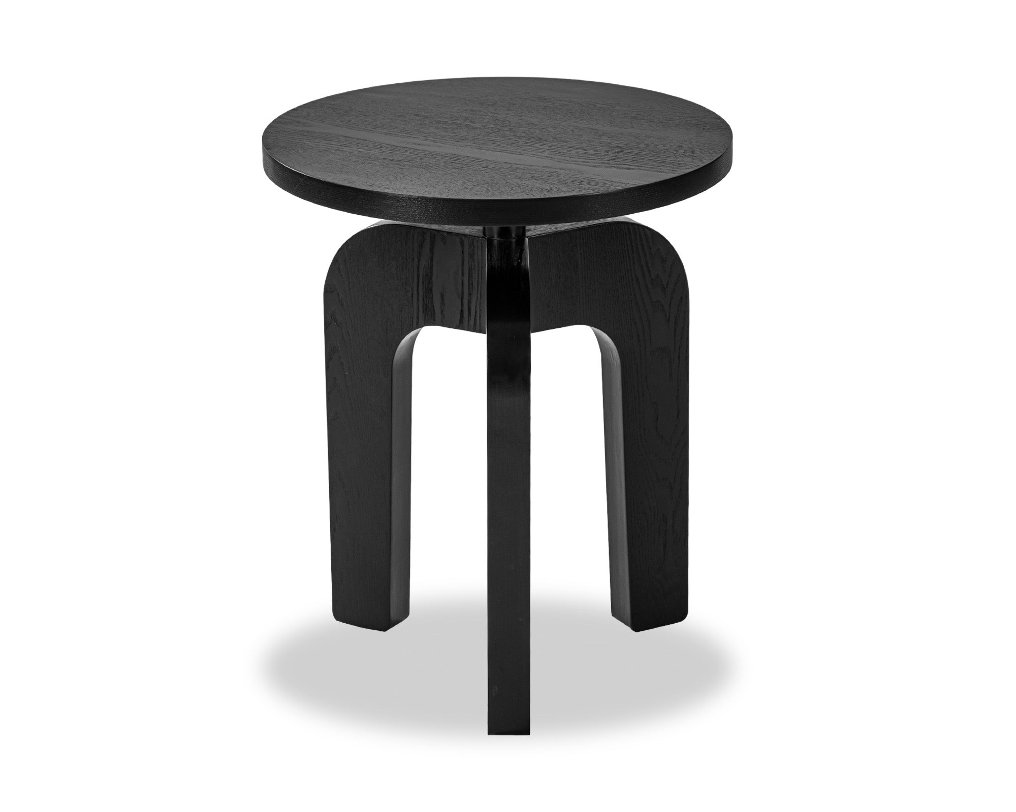 Otek Side Table - Matt Black Ash