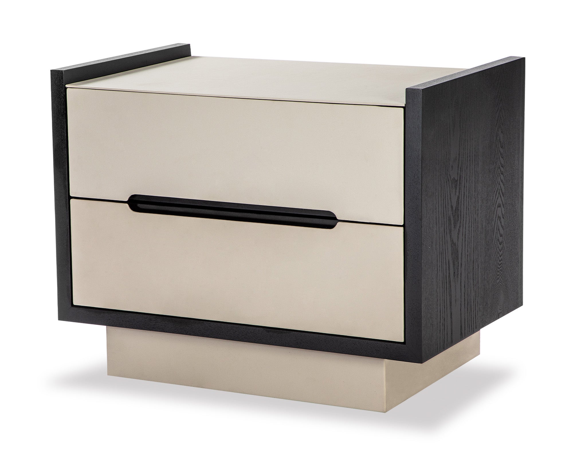 Antara Bedside Table - Light Soft Cream