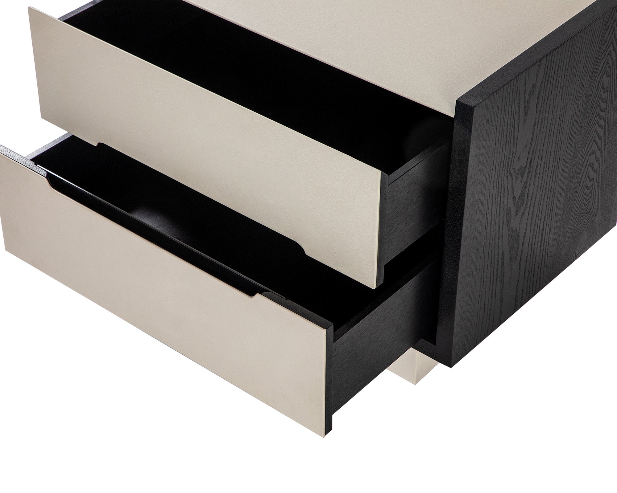 Antara Bedside Table - Light Soft Cream