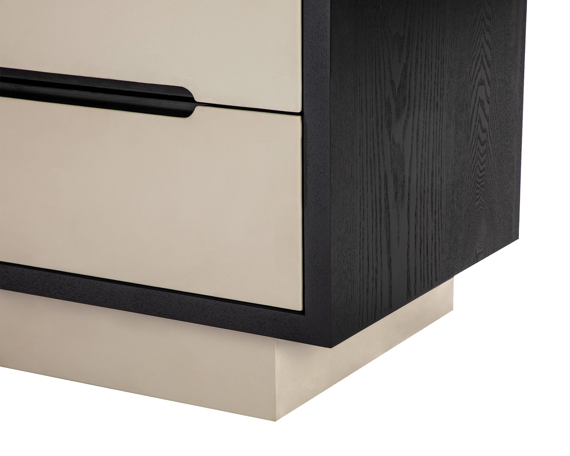 Antara Bedside Table - Light Soft Cream