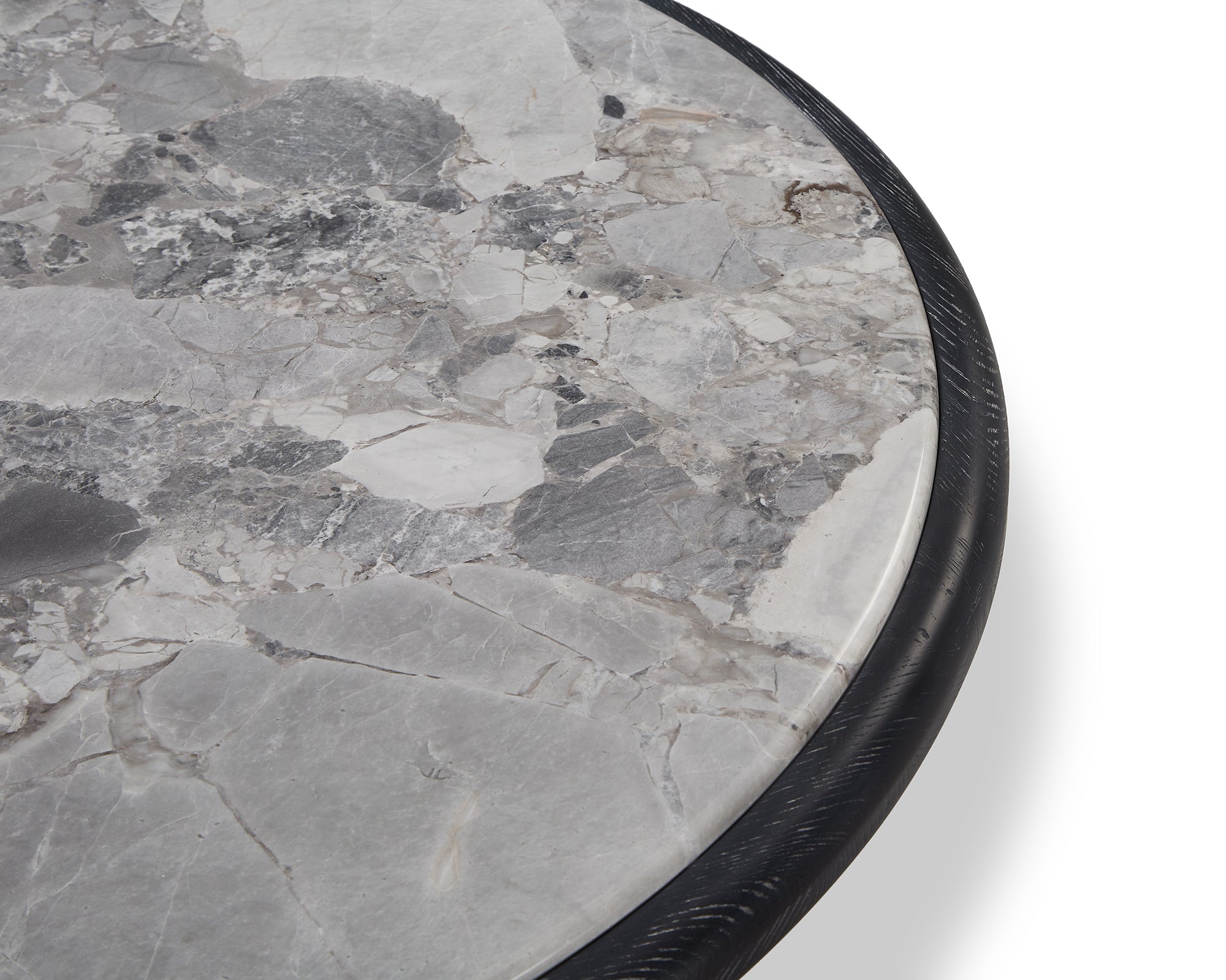 Herman Side Table - Oreo Grey/Ebony