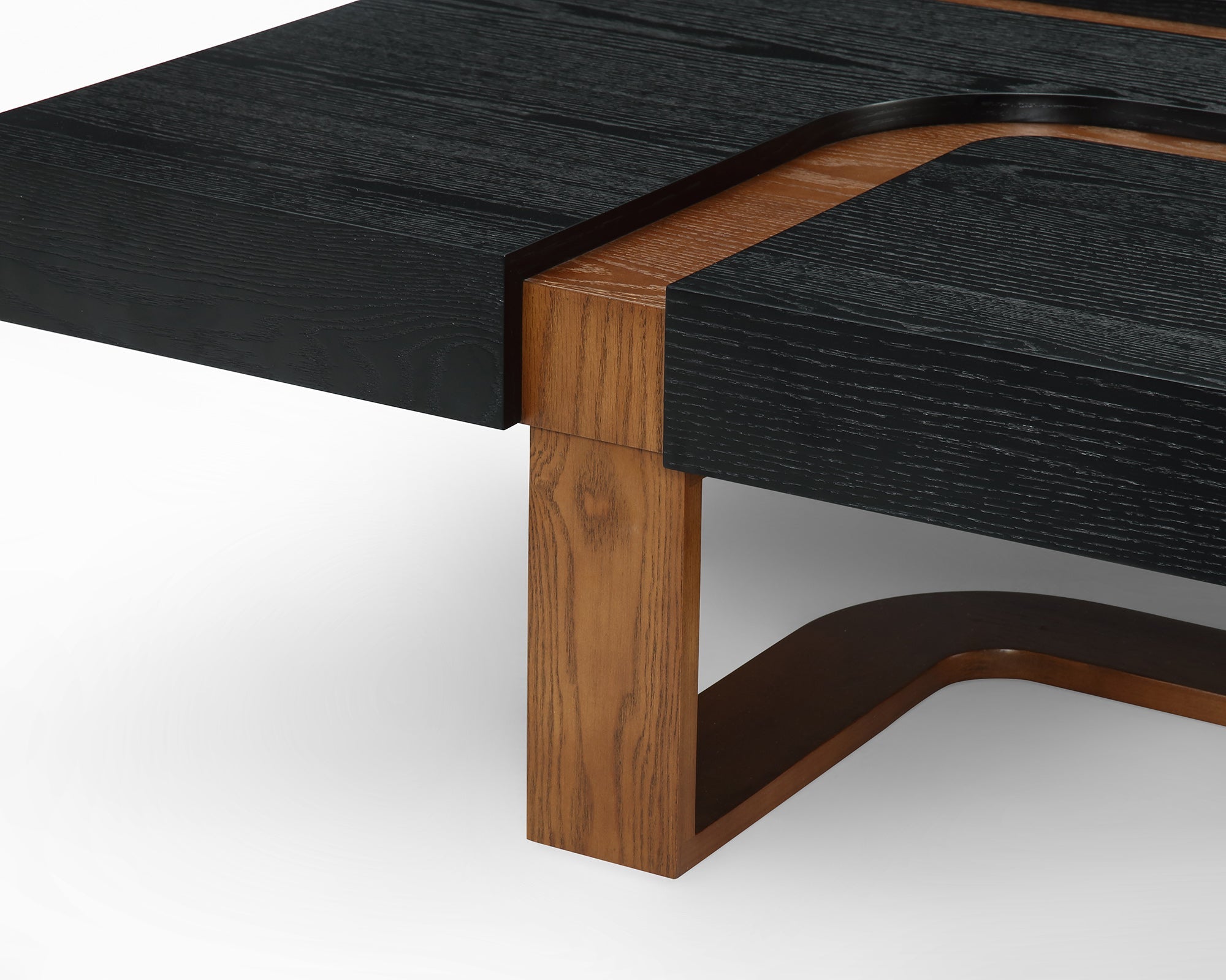 Grove Coffee Table - Wenge & Classic Brown