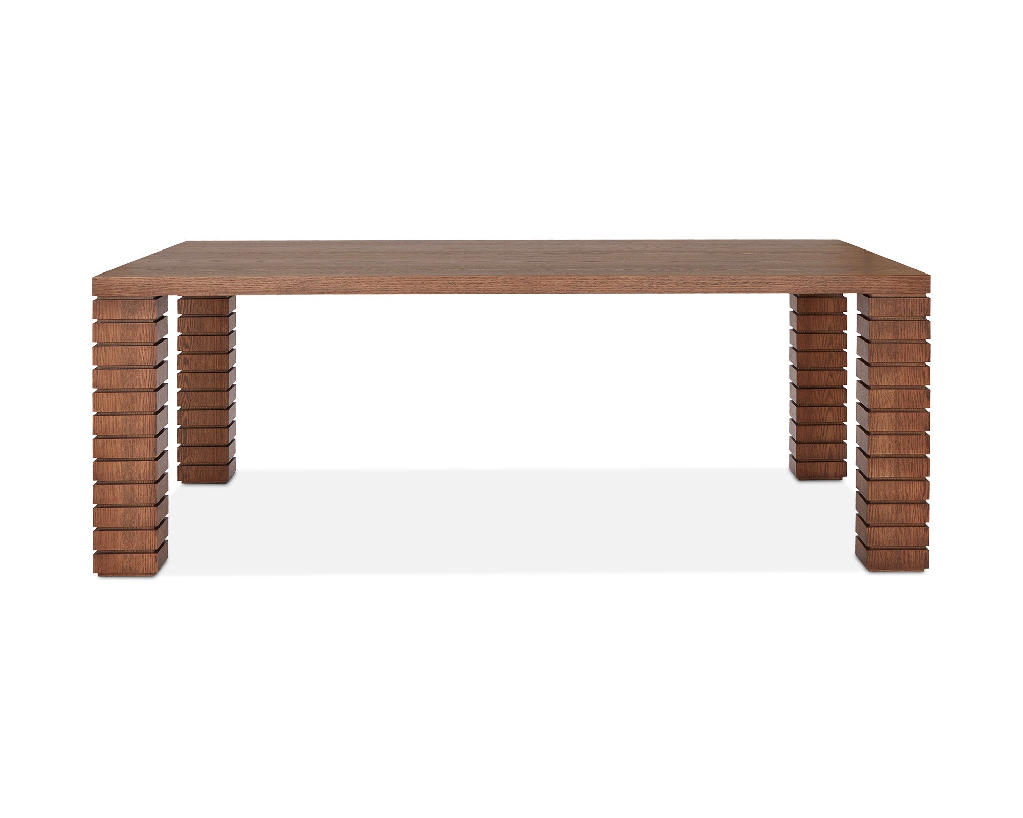 Pascal Dining Table - Brushed Brown
