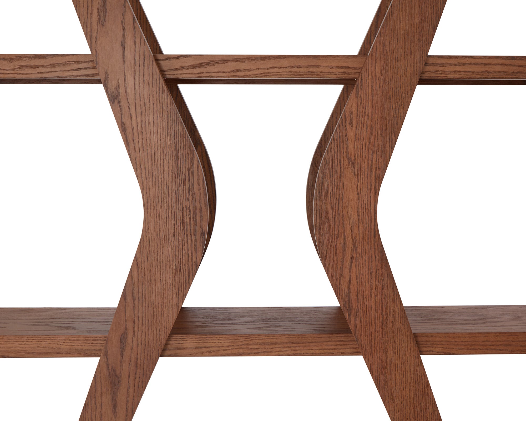 Espada Shelving - Brushed Brown Ash