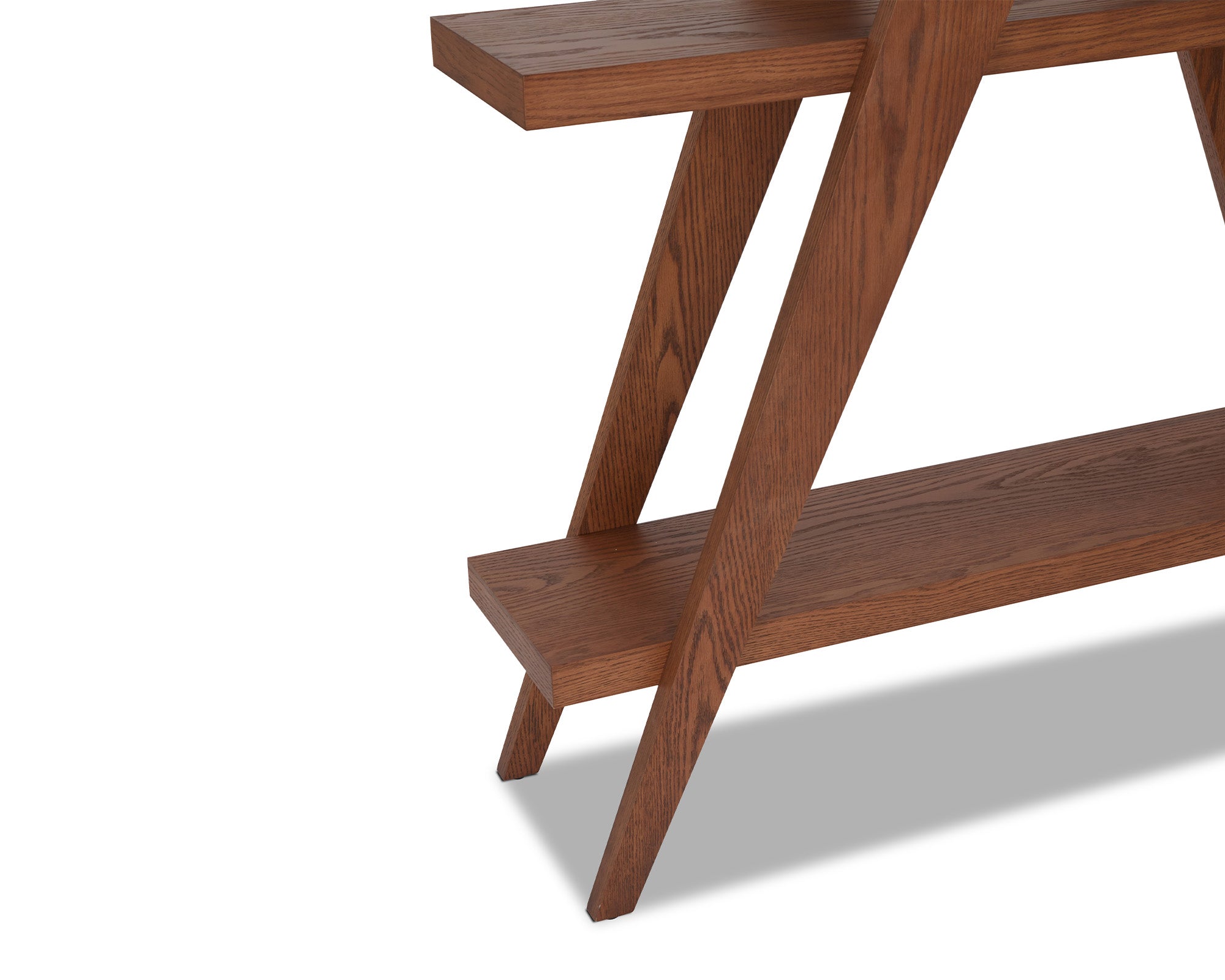 Espada Shelving - Brushed Brown Ash