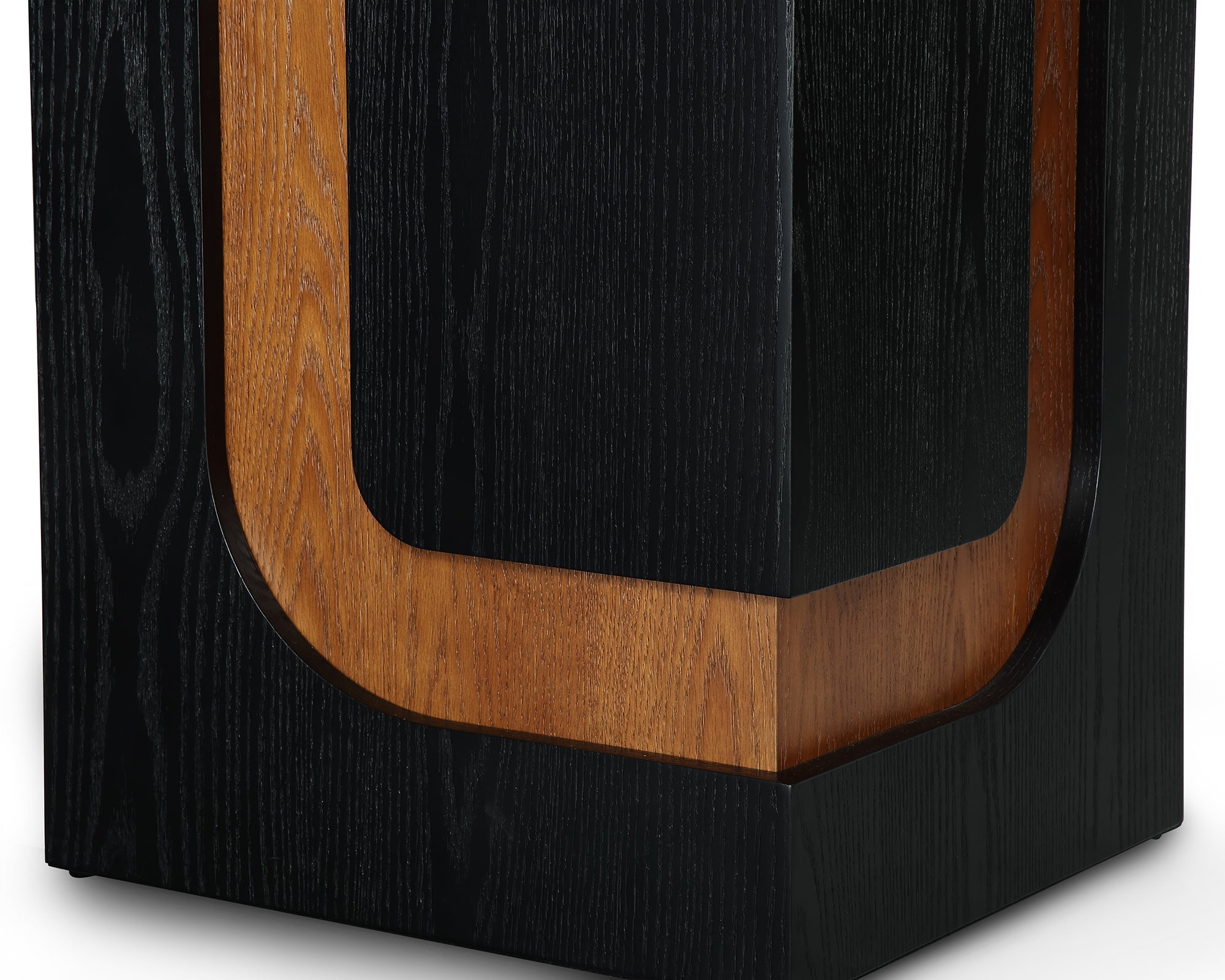 Grove Side Table - Wenge & Classic Brown