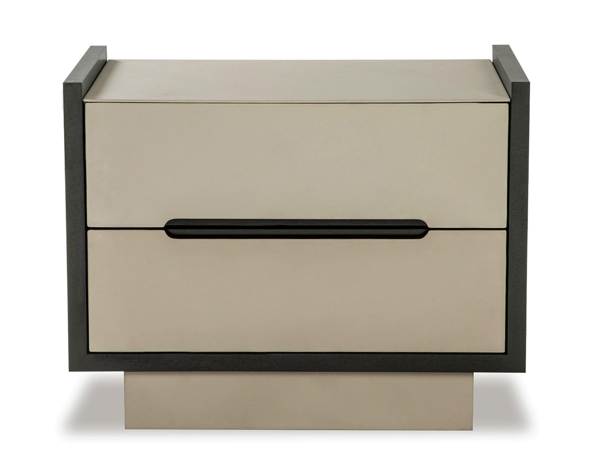 Antara Bedside Table - Dark Soft Cream