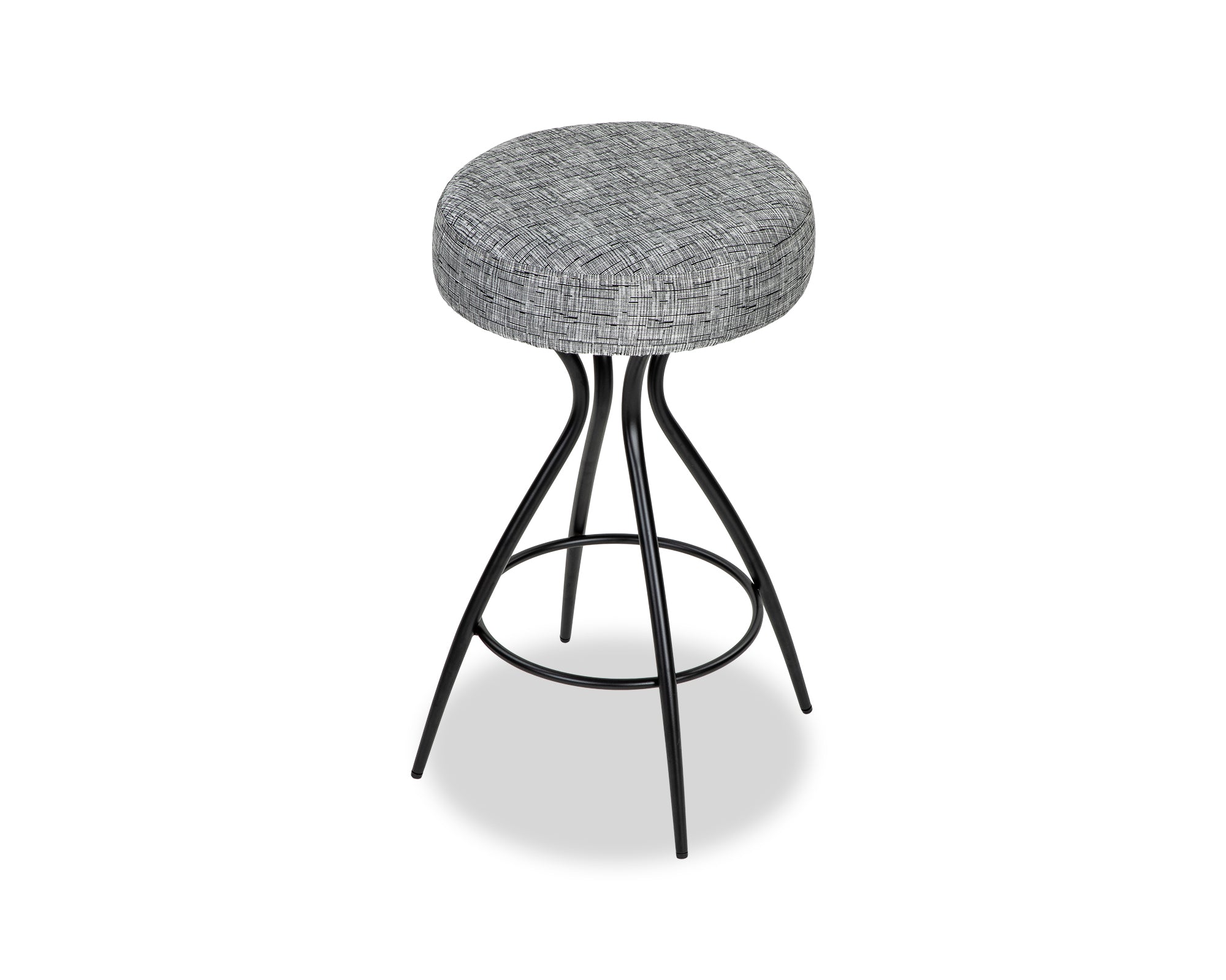 Hydra Counter Stool - Artesan Black & White