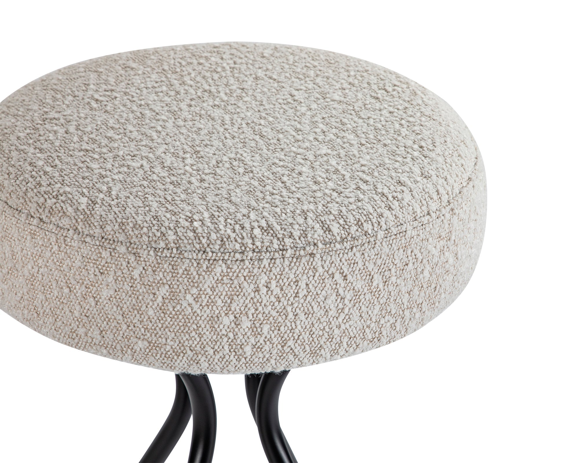 Hydra Bar Stool - Boucle Sand