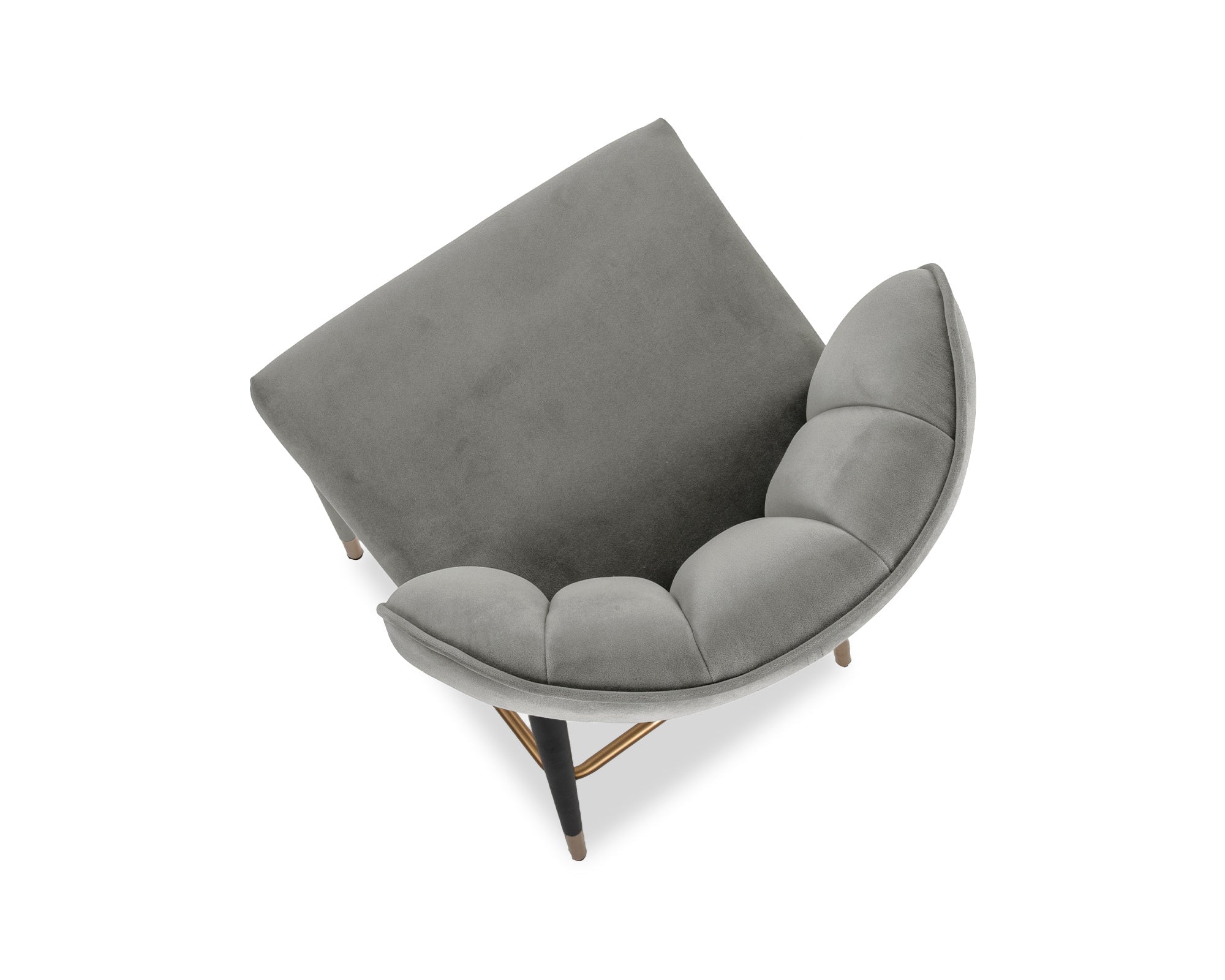 Maya Counter Stool - Kaster II Anchor Grey Velvet