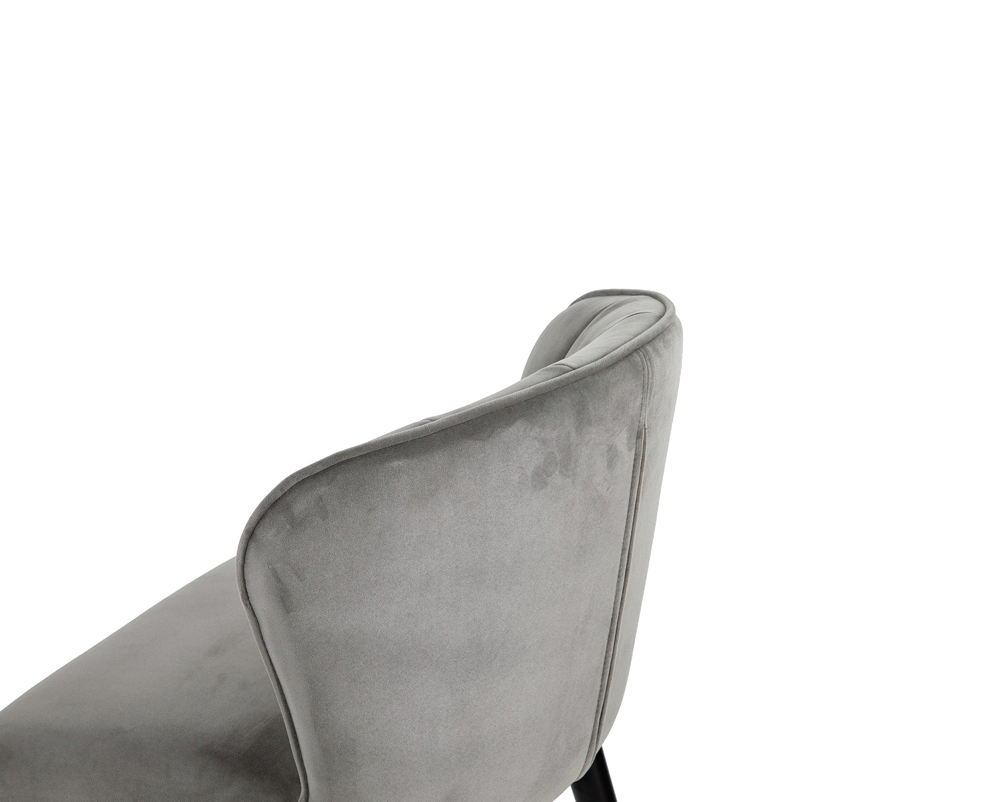 Maya Counter Stool - Kaster II Anchor Grey Velvet