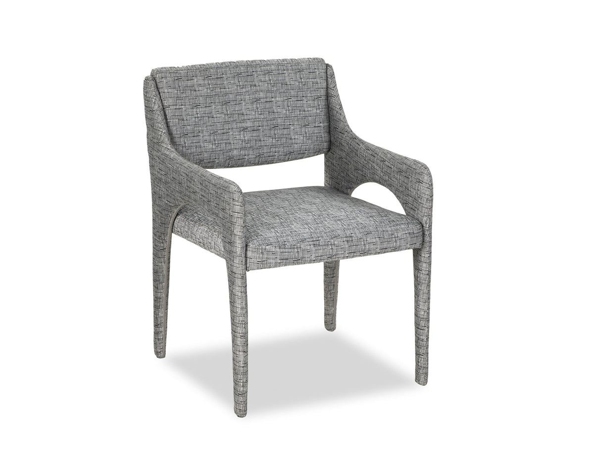 Godard Dining Chair - Artesan Black/White