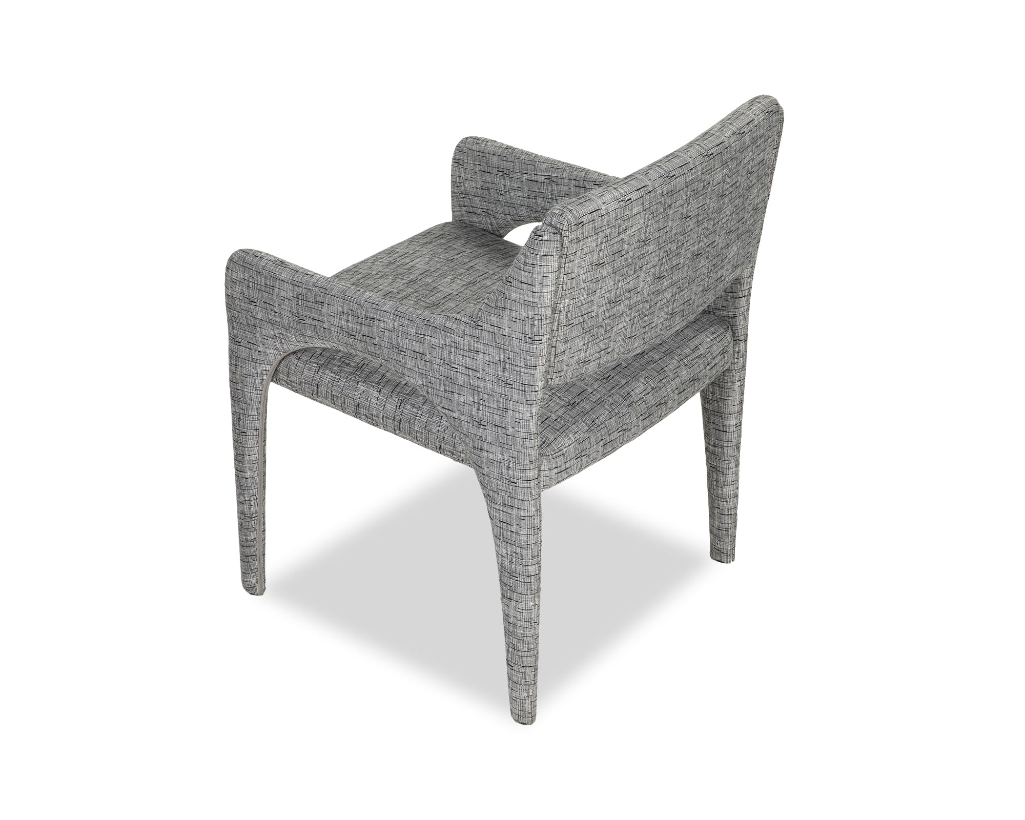 Godard Dining Chair - Artesan Black/White