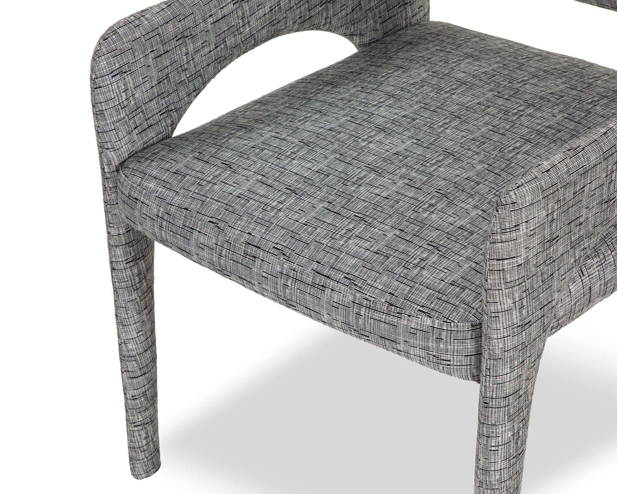 Godard Dining Chair - Artesan Black/White