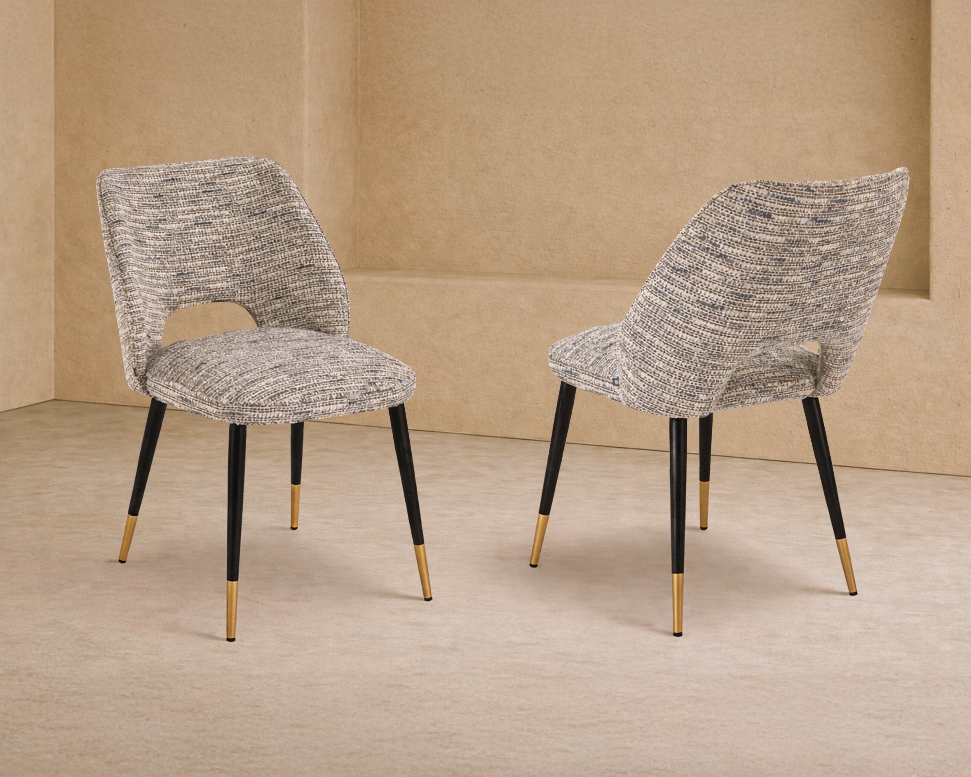 Jagger Dining Chair (set of 2) - Sherpa Grey