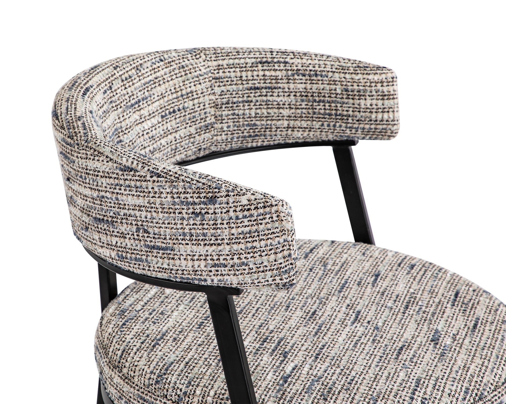 Bonnet Dining Chair - Sherpa Grey