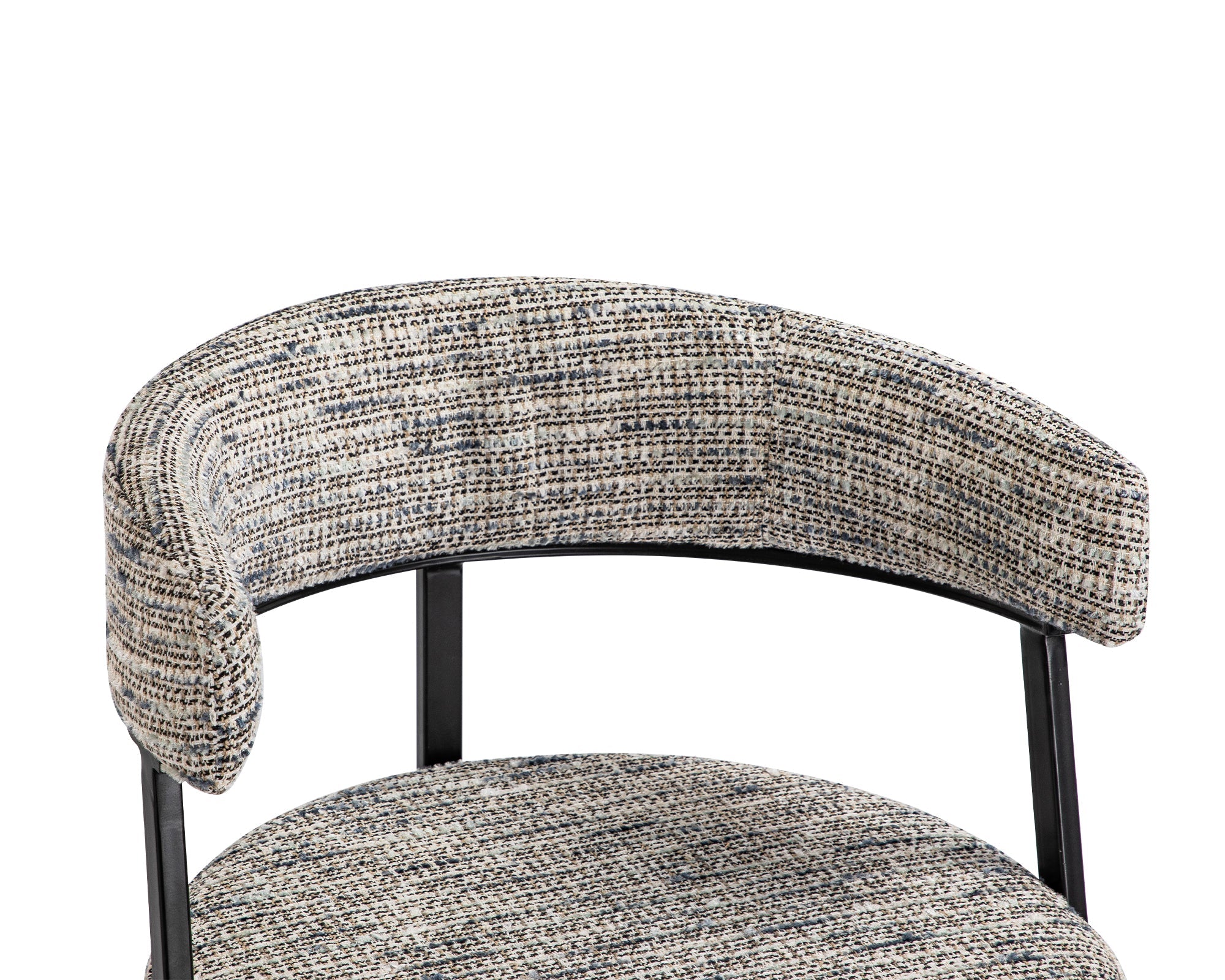 Bonnet Dining Chair - Sherpa Grey