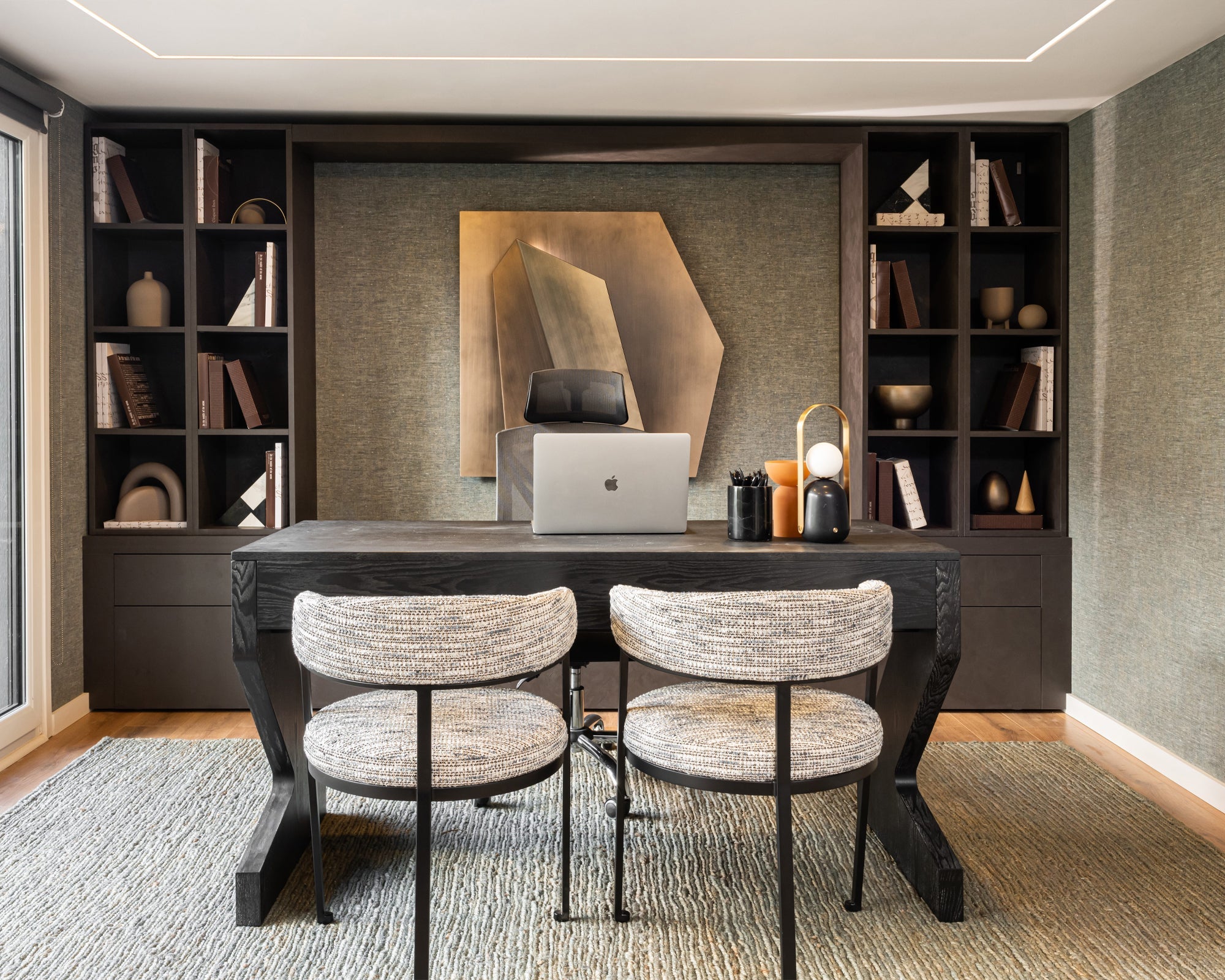 Bonnet Dining Chair - Sherpa Grey