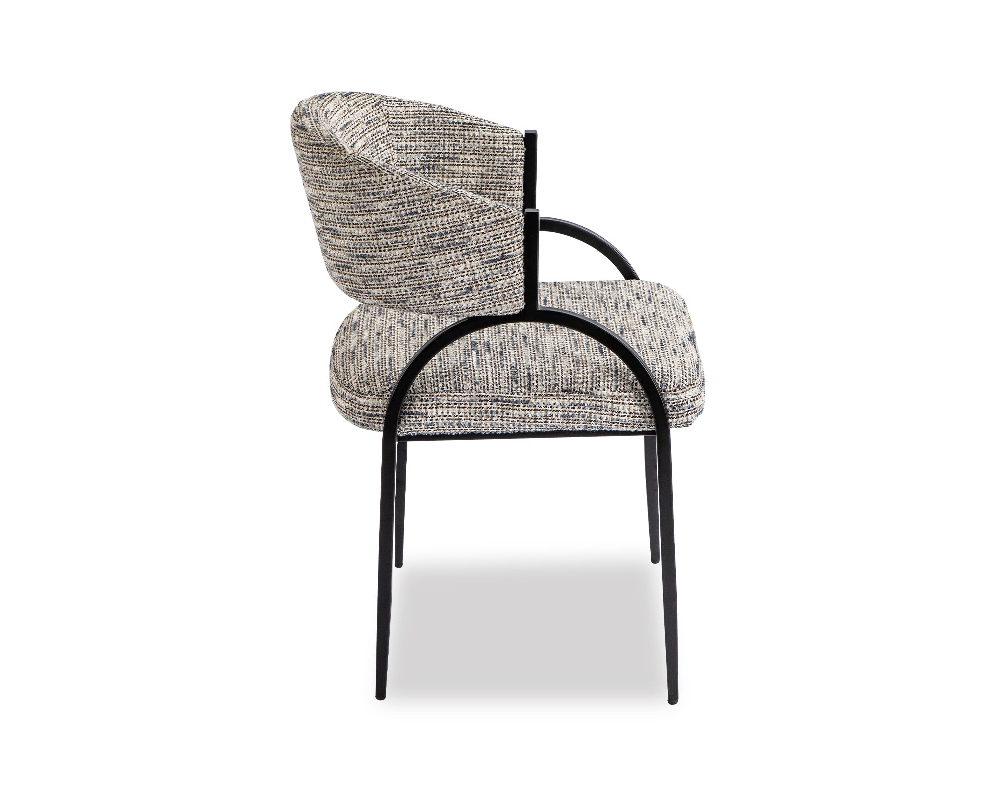 Pavilion Dining Chair - Sherpa Grey Fabric