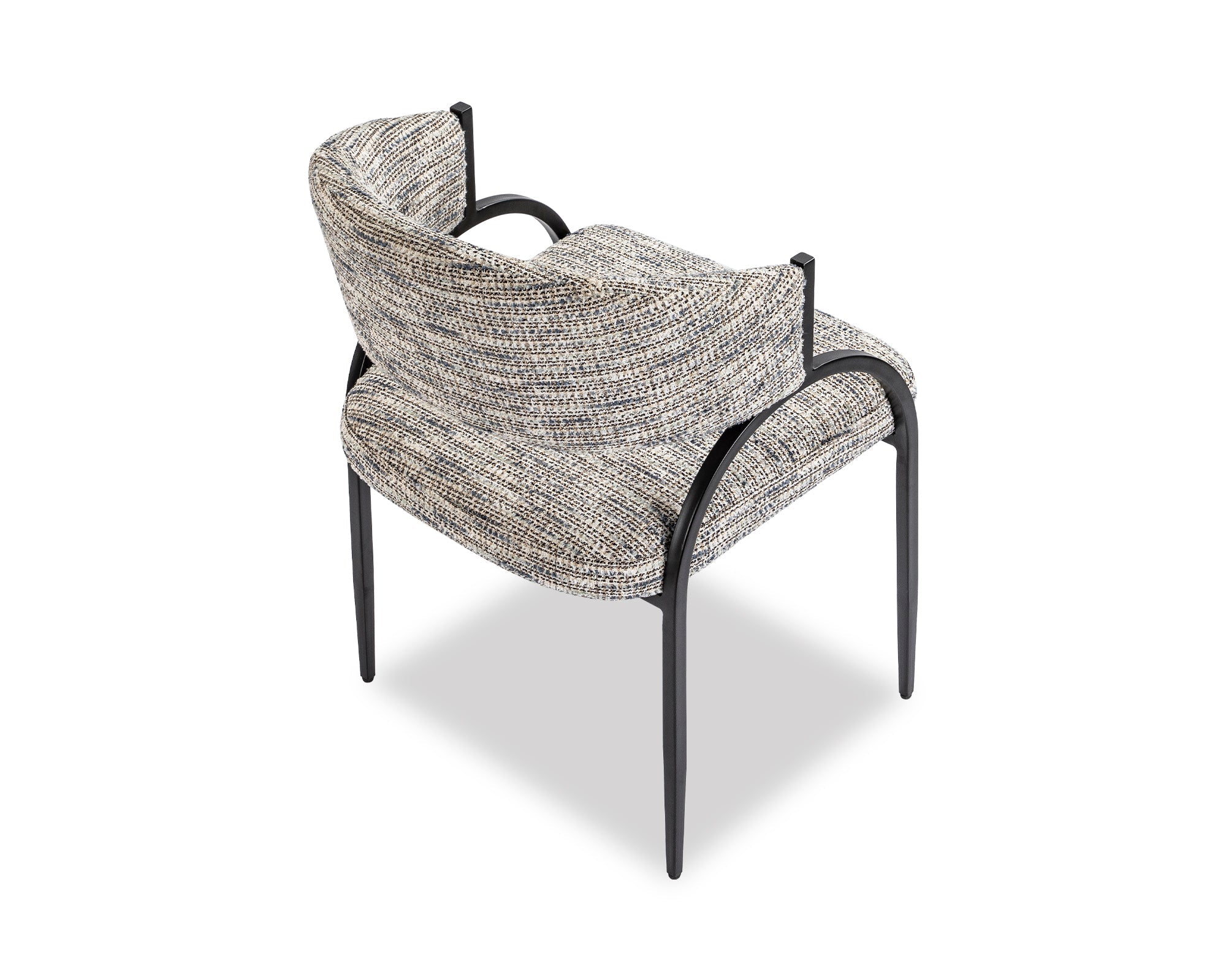 Pavilion Dining Chair - Sherpa Grey Fabric
