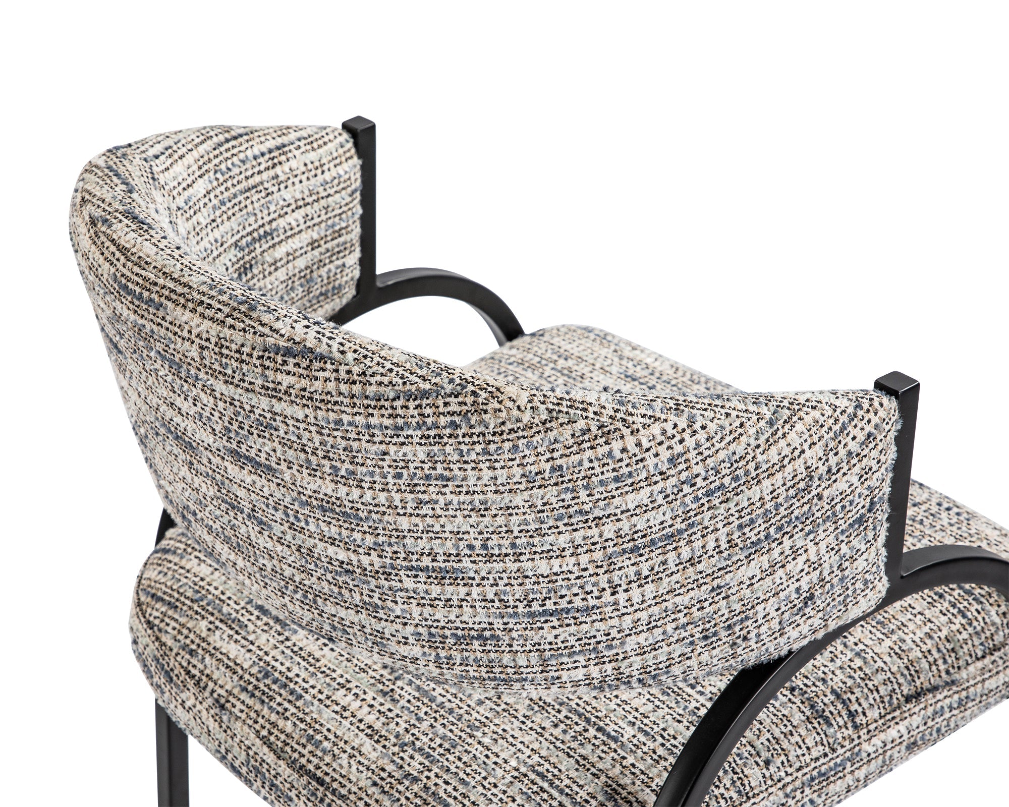 Pavilion Dining Chair - Sherpa Grey Fabric