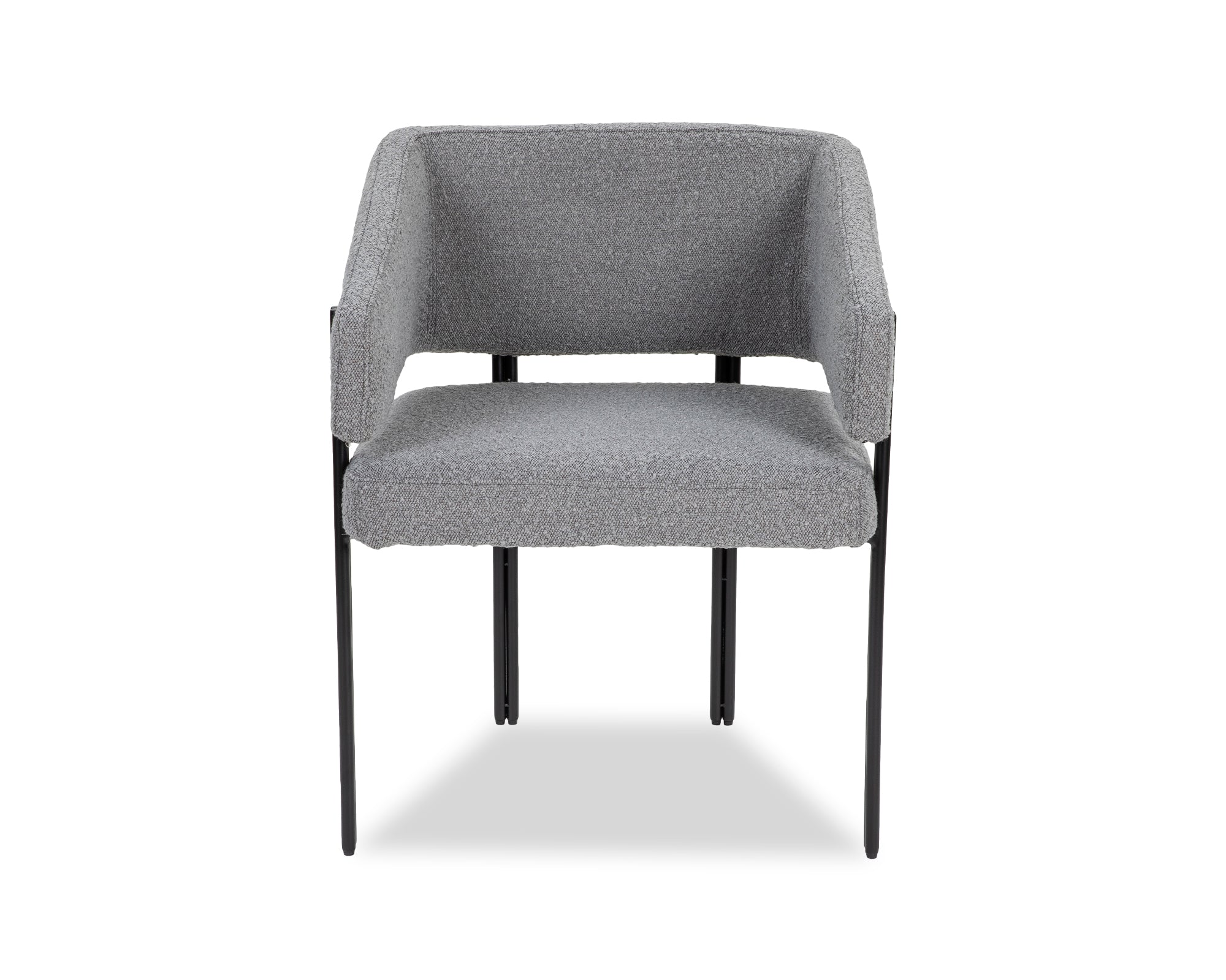 Tatler Dining Chair (S) - Boucle Grey